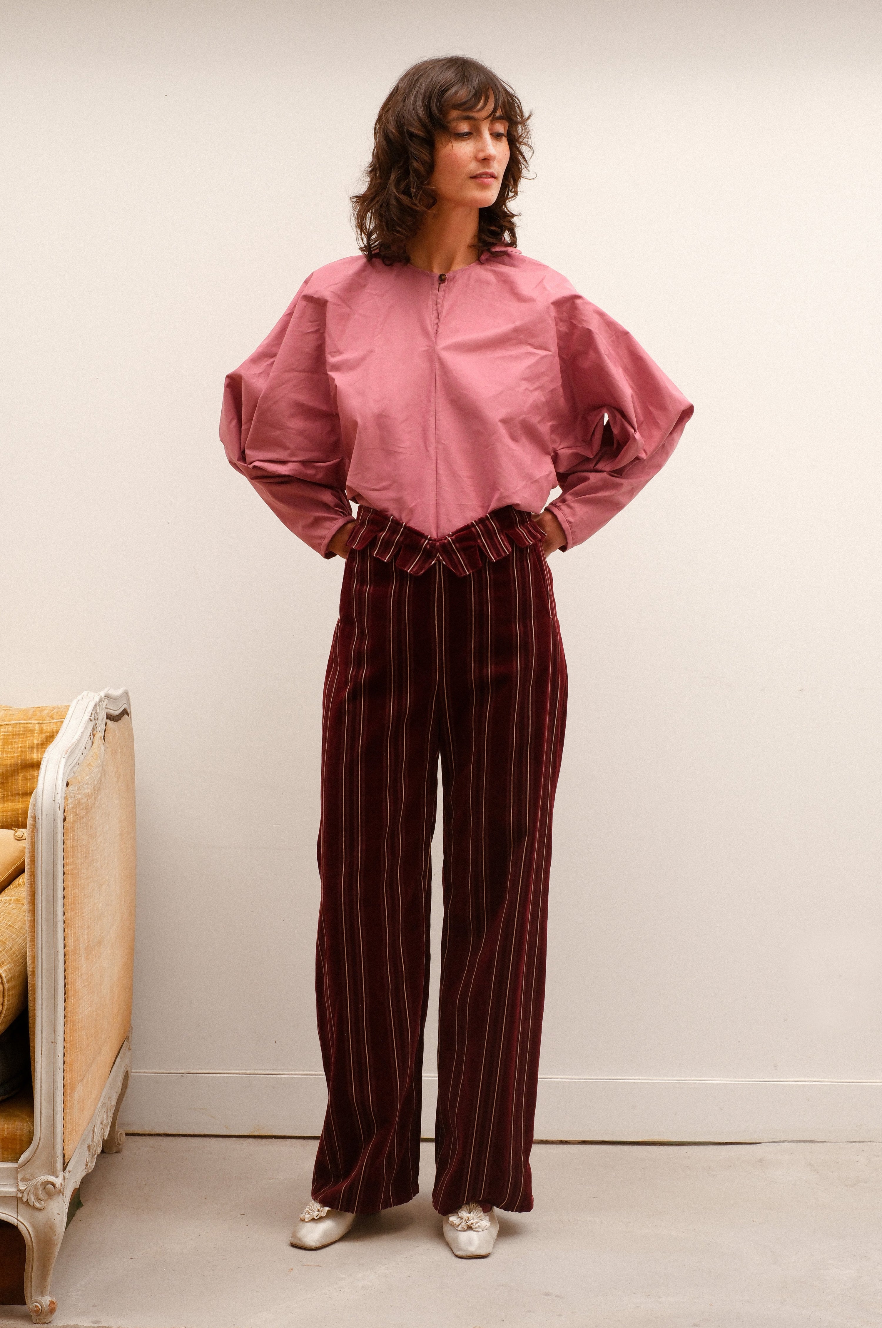 Pantalon Favorite, velvet