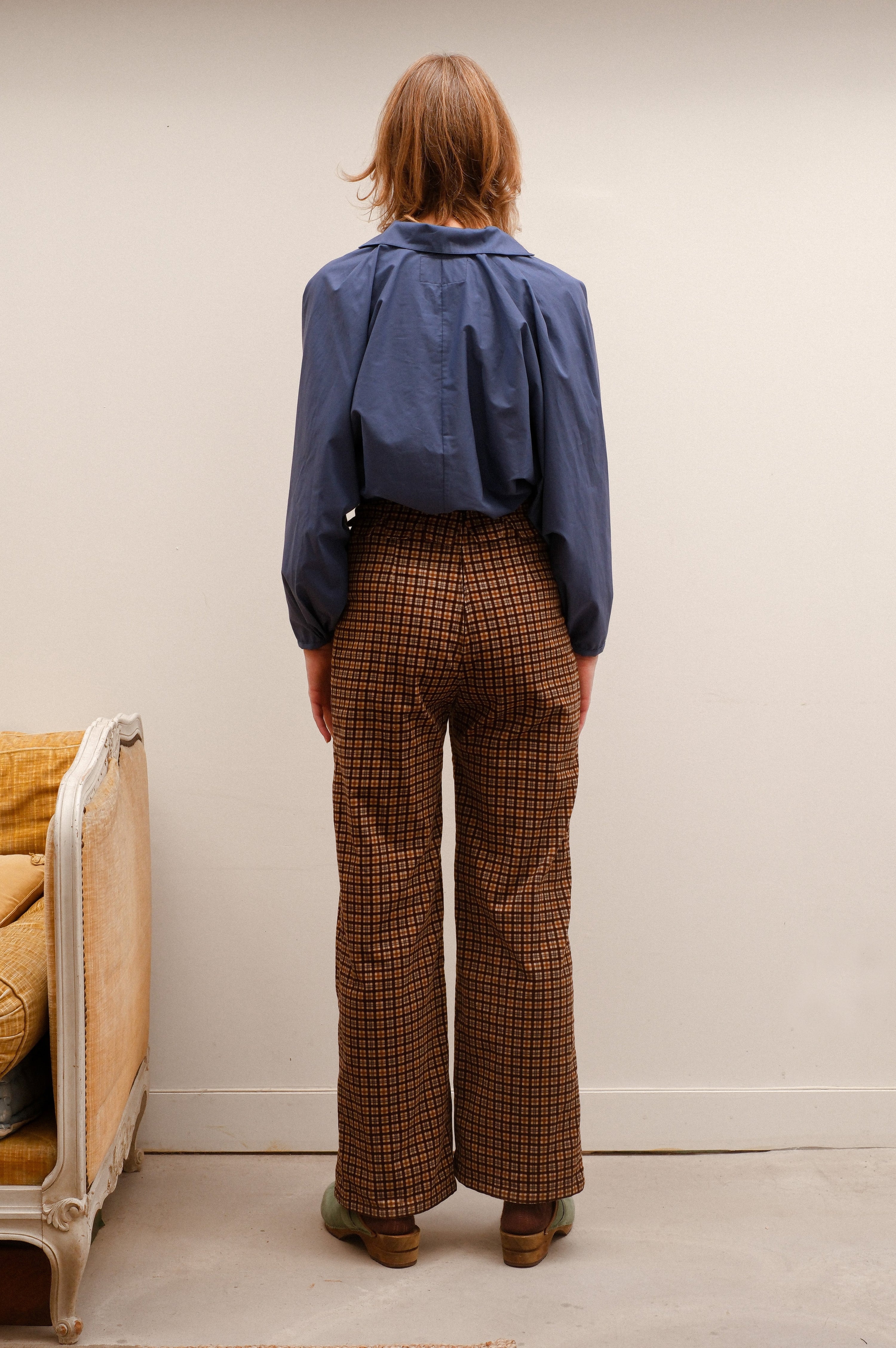 Pantalon Favorite, carreaux