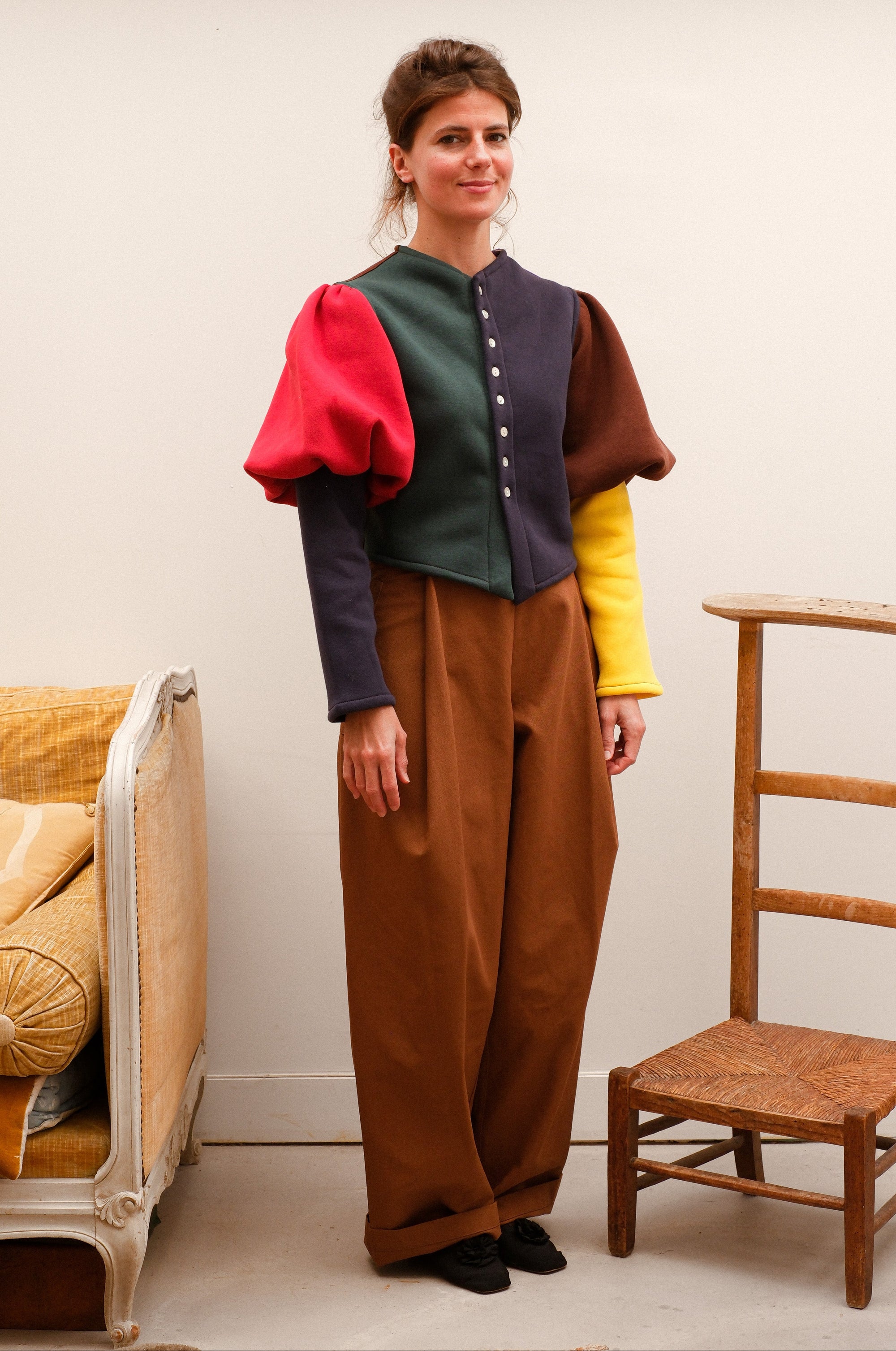 Pantalon Furluquin, brown