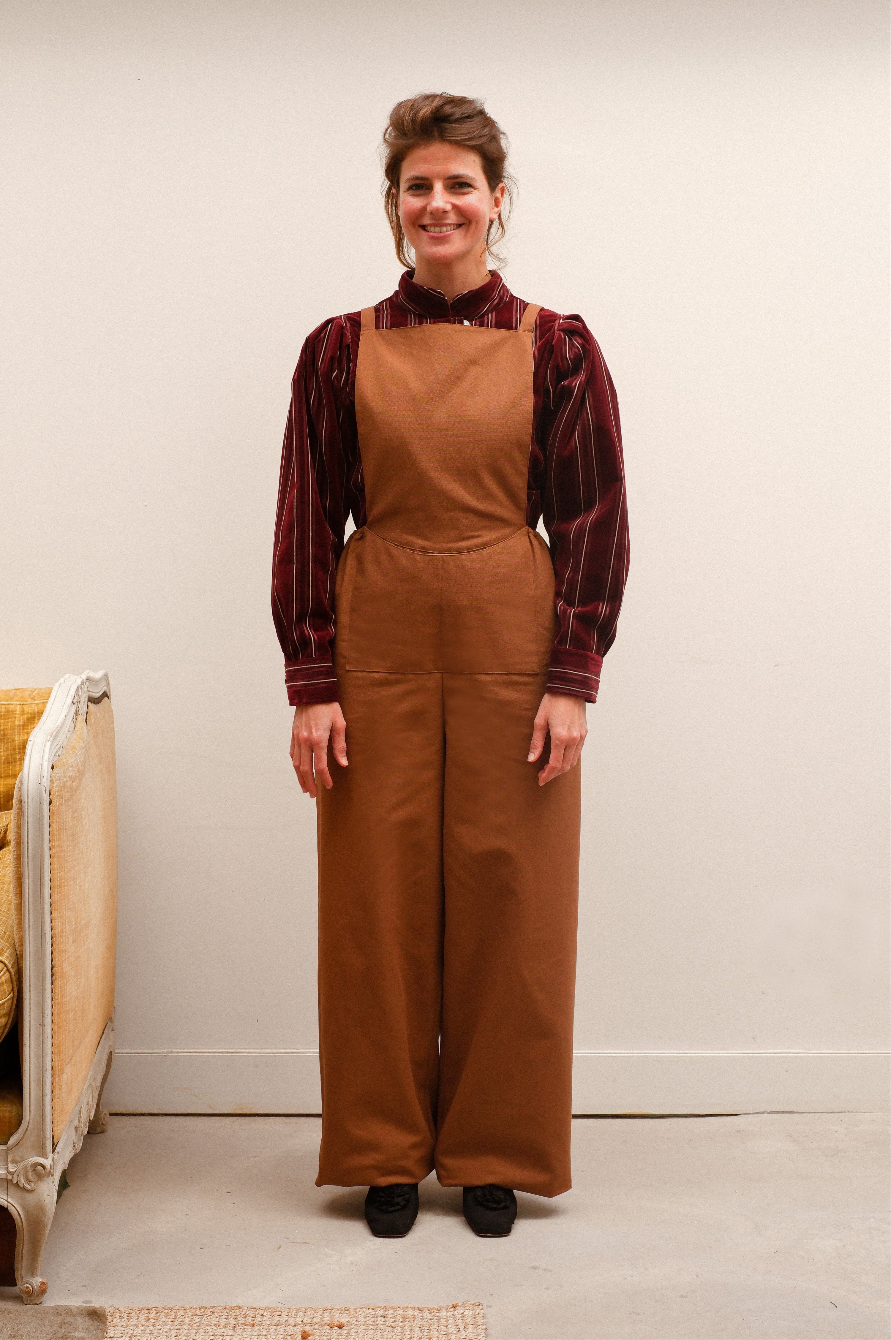 Salopette du Pays, brown
