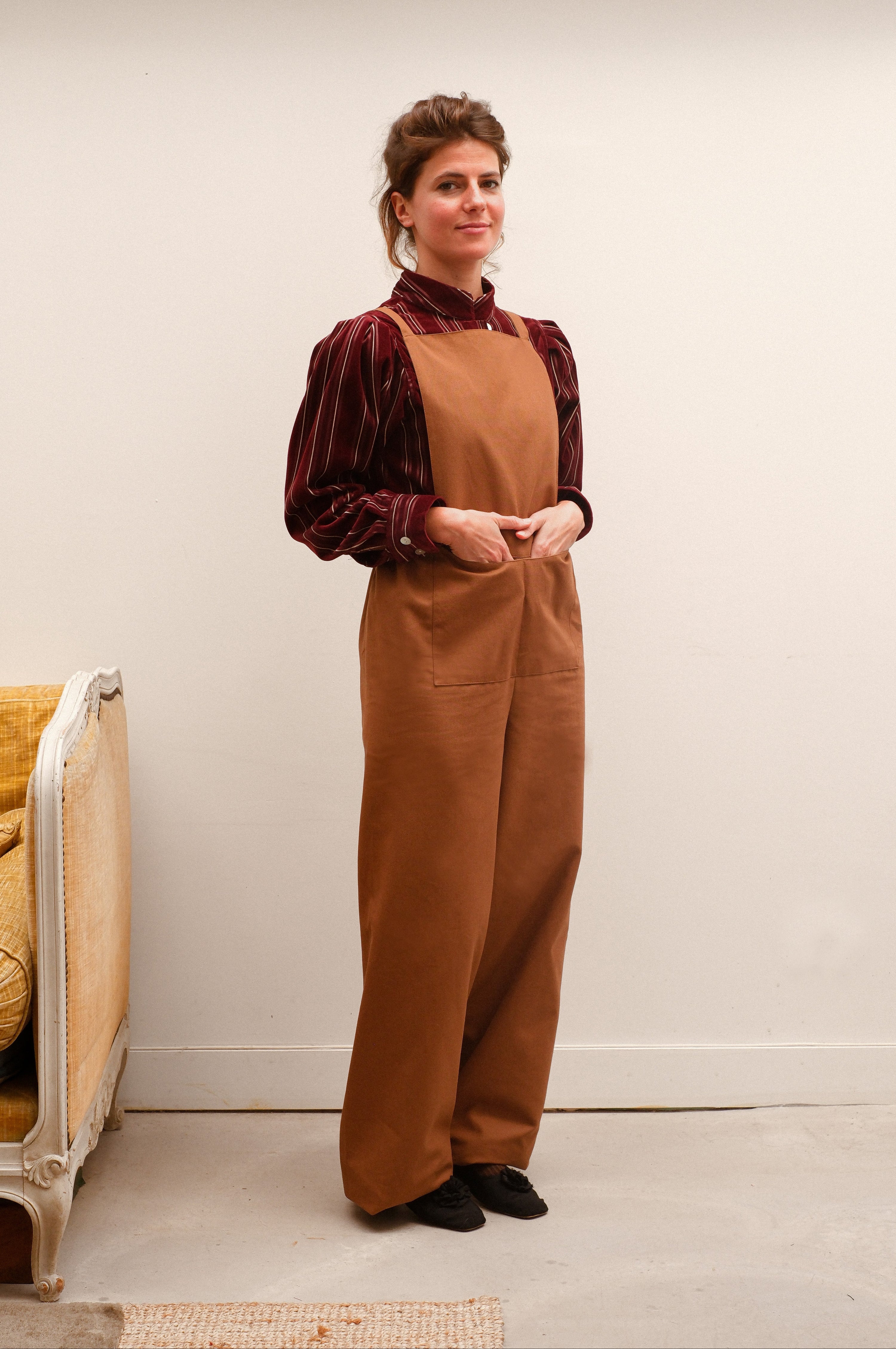 Salopette du Pays, brown