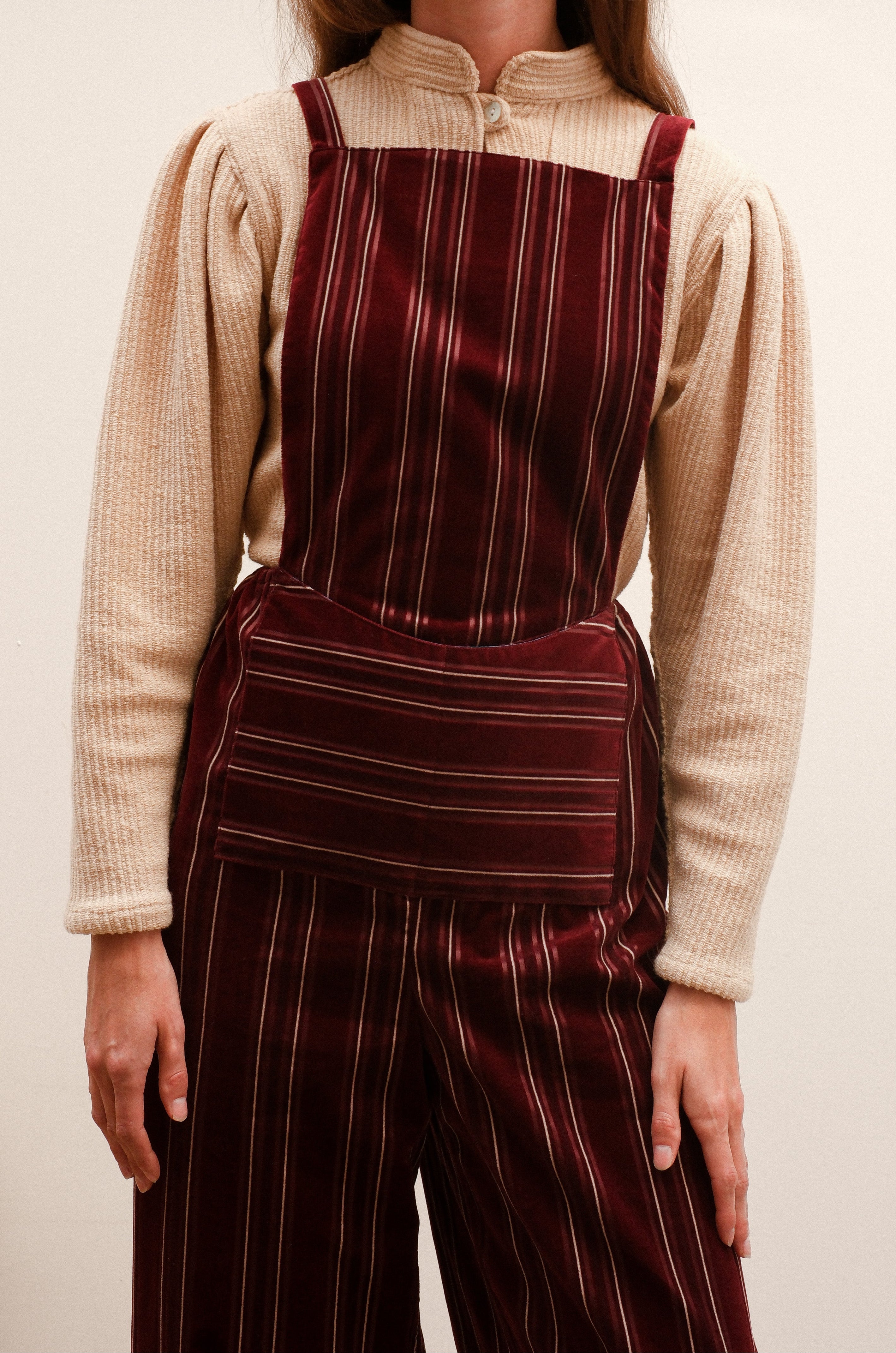 Salopette du Pays, velvet