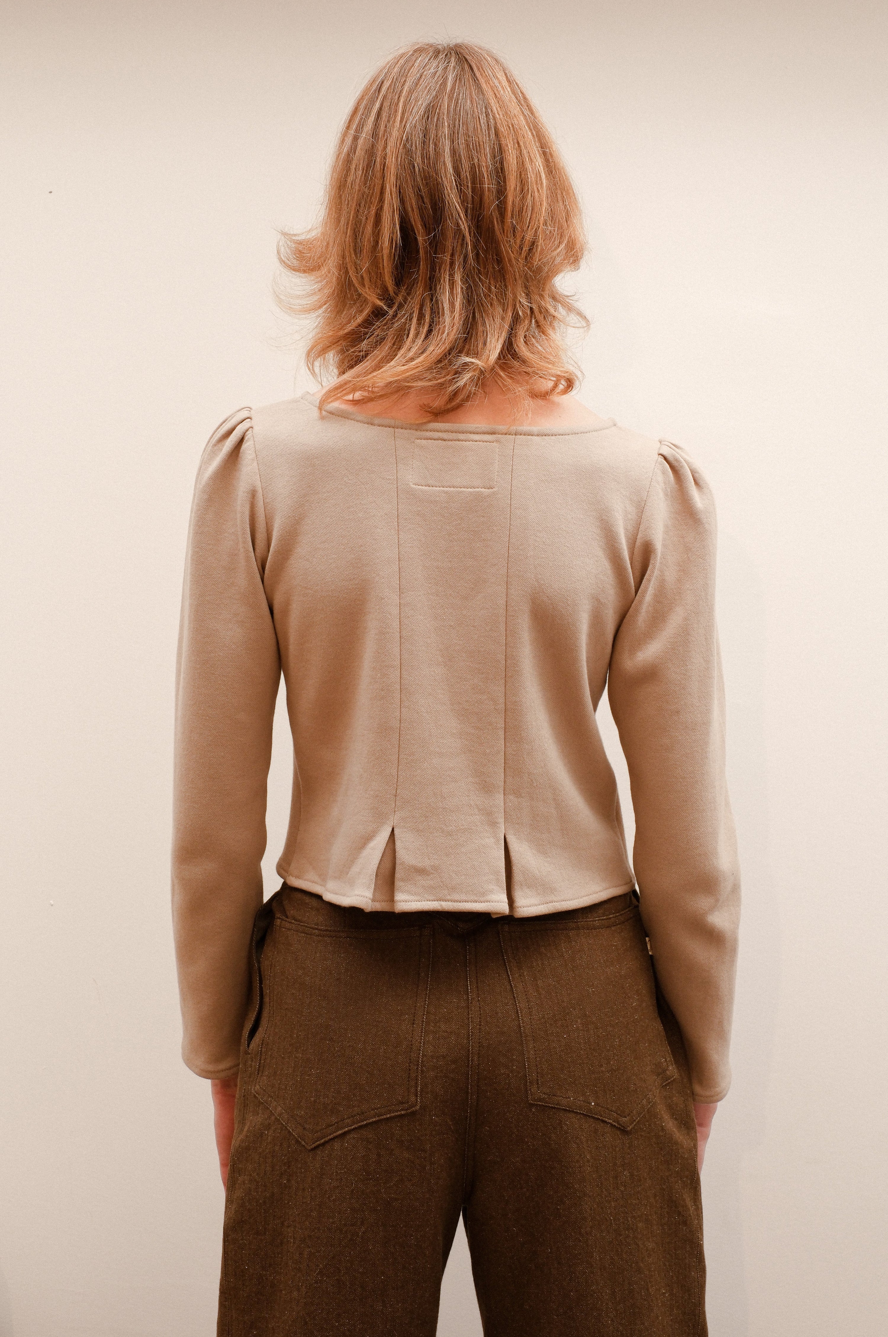 Jersey Corpiqué, beige