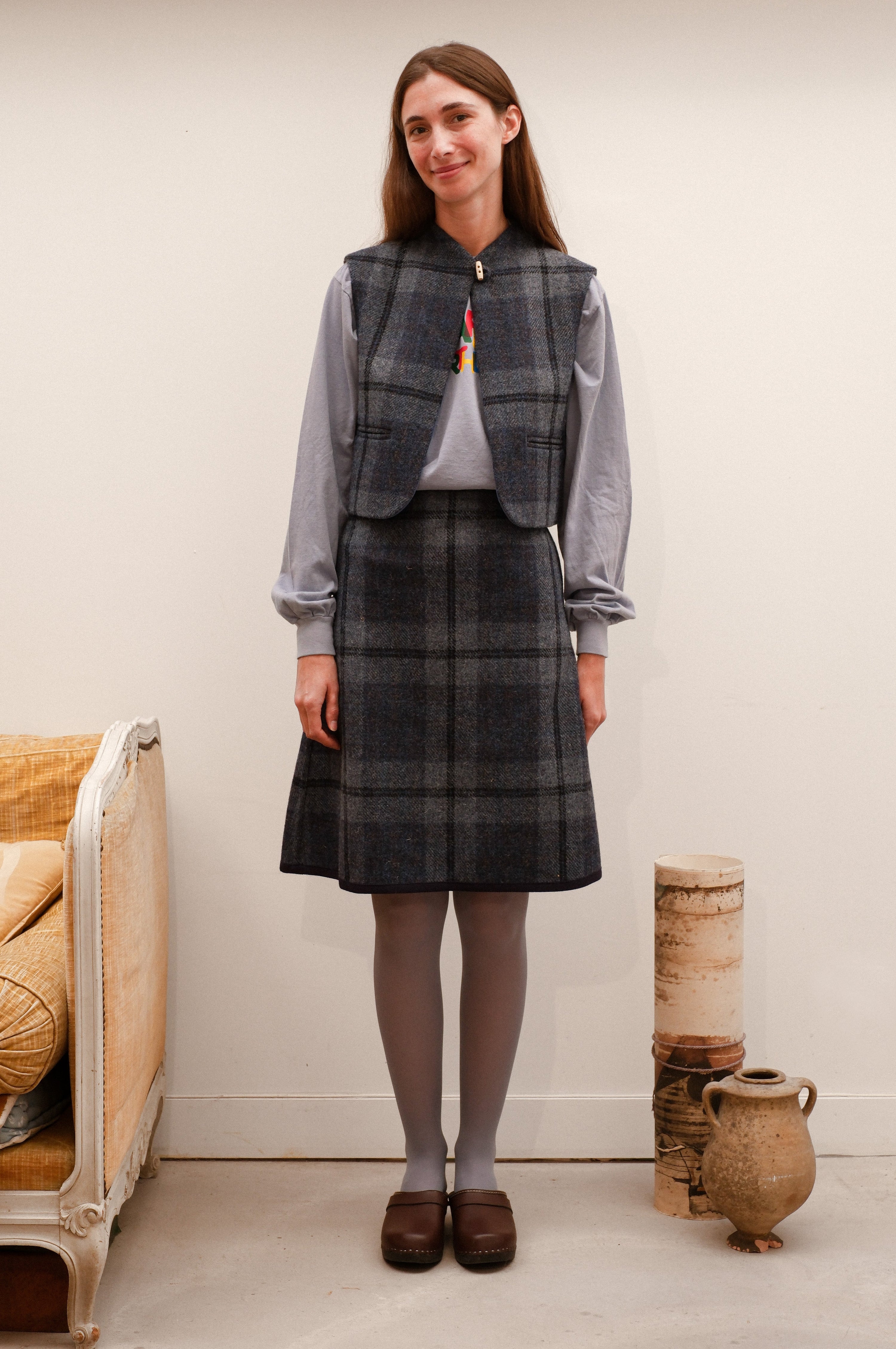 Veston tartan
