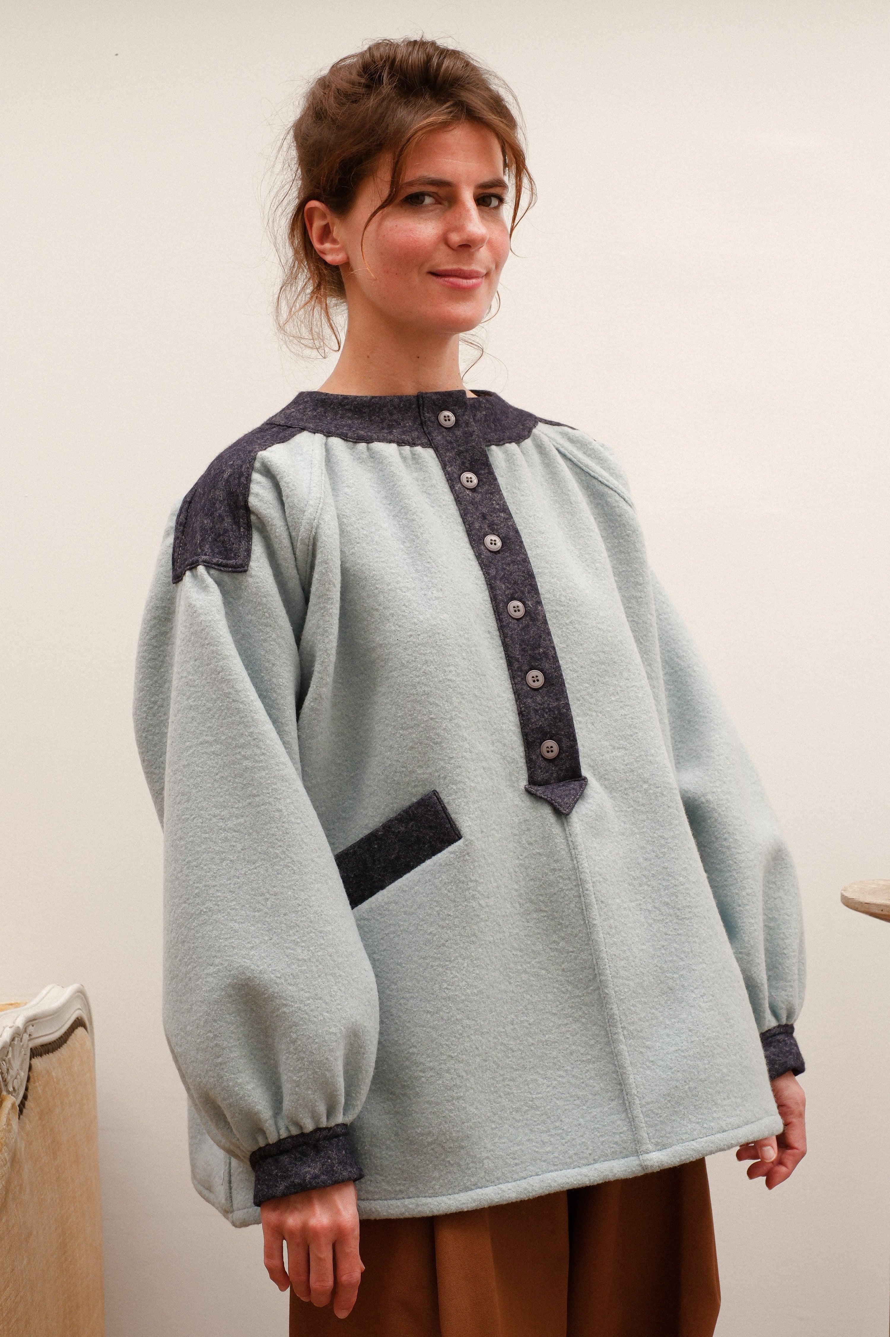 Vareuse ou biaude, laine