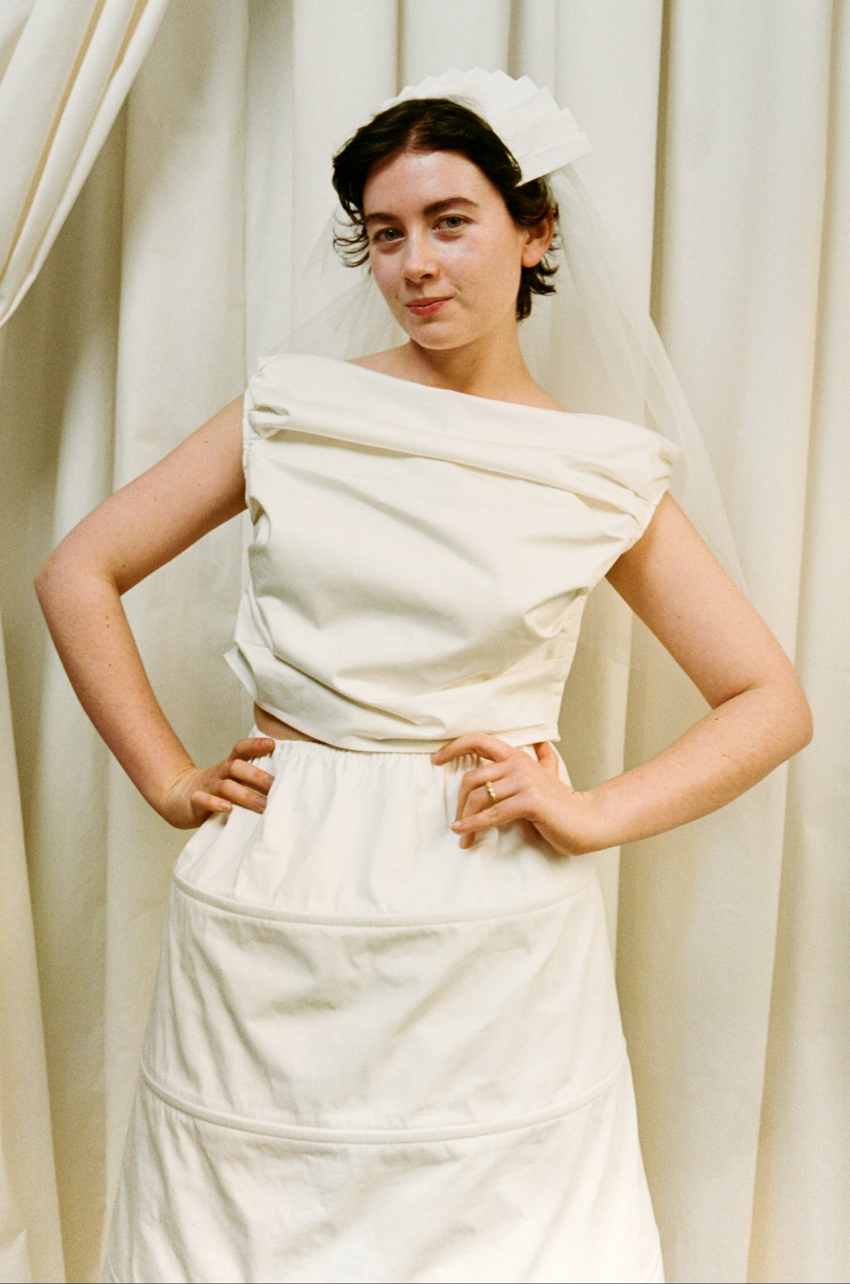 Jupe Cerceau - Écru