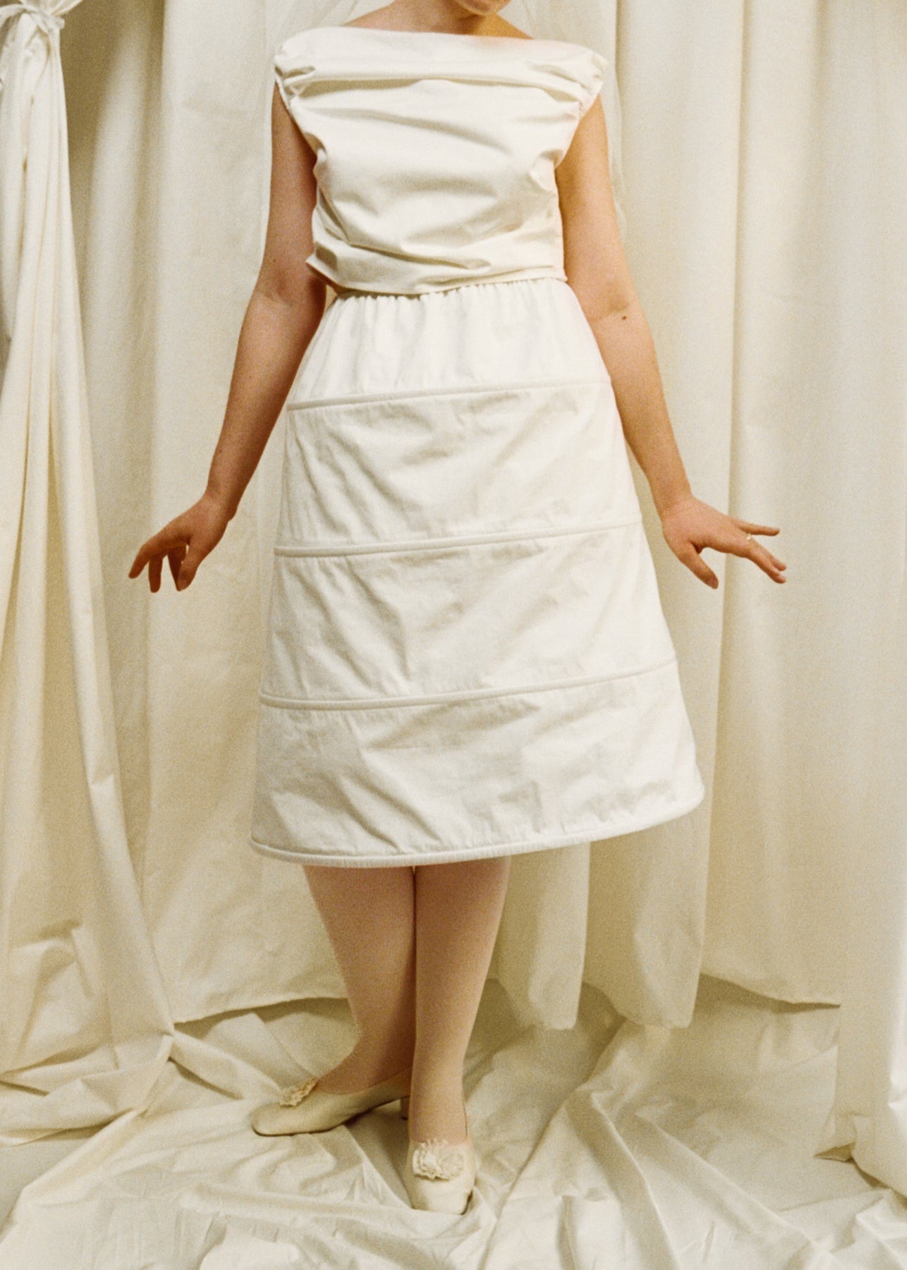 Jupe Cerceau - Écru