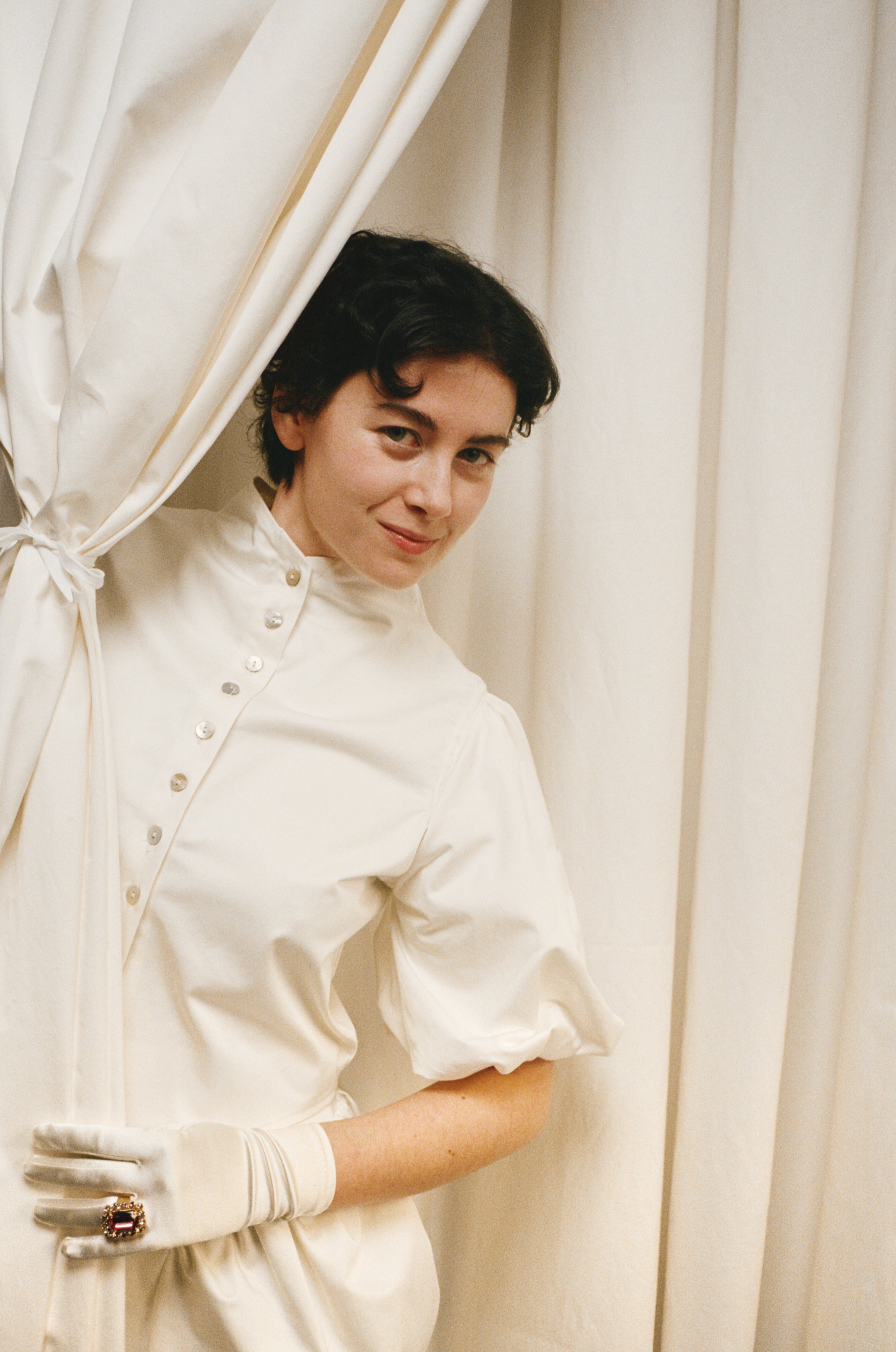 Sleeveless Théâtricule - Off-white