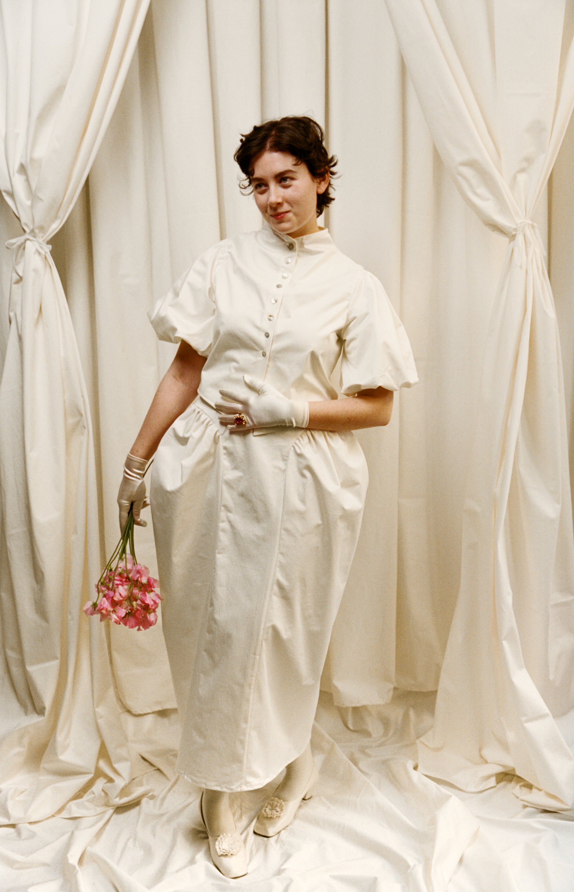 Sleeveless Théâtricule - Off-white