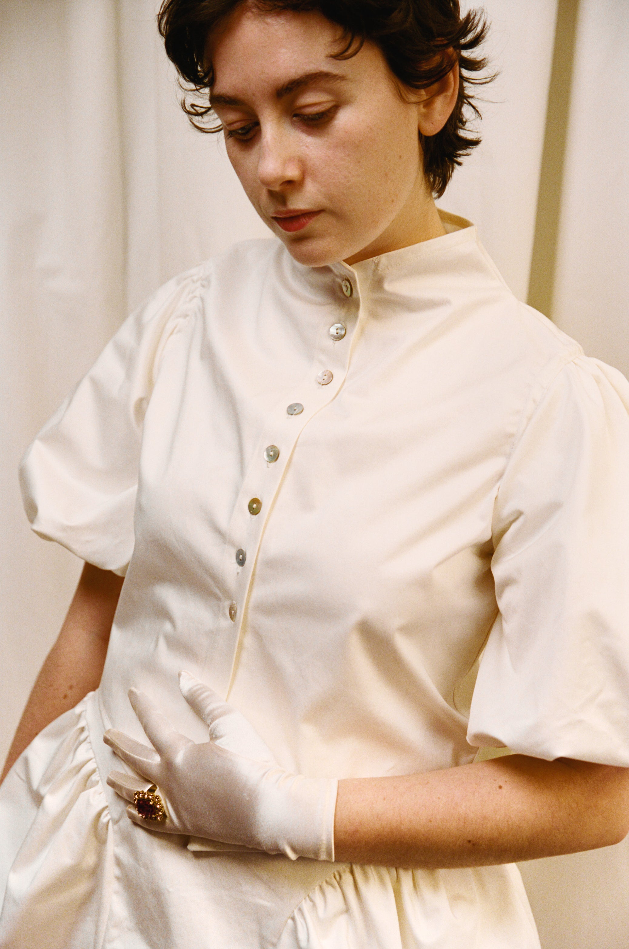 Sleeveless Théâtricule - Off-white