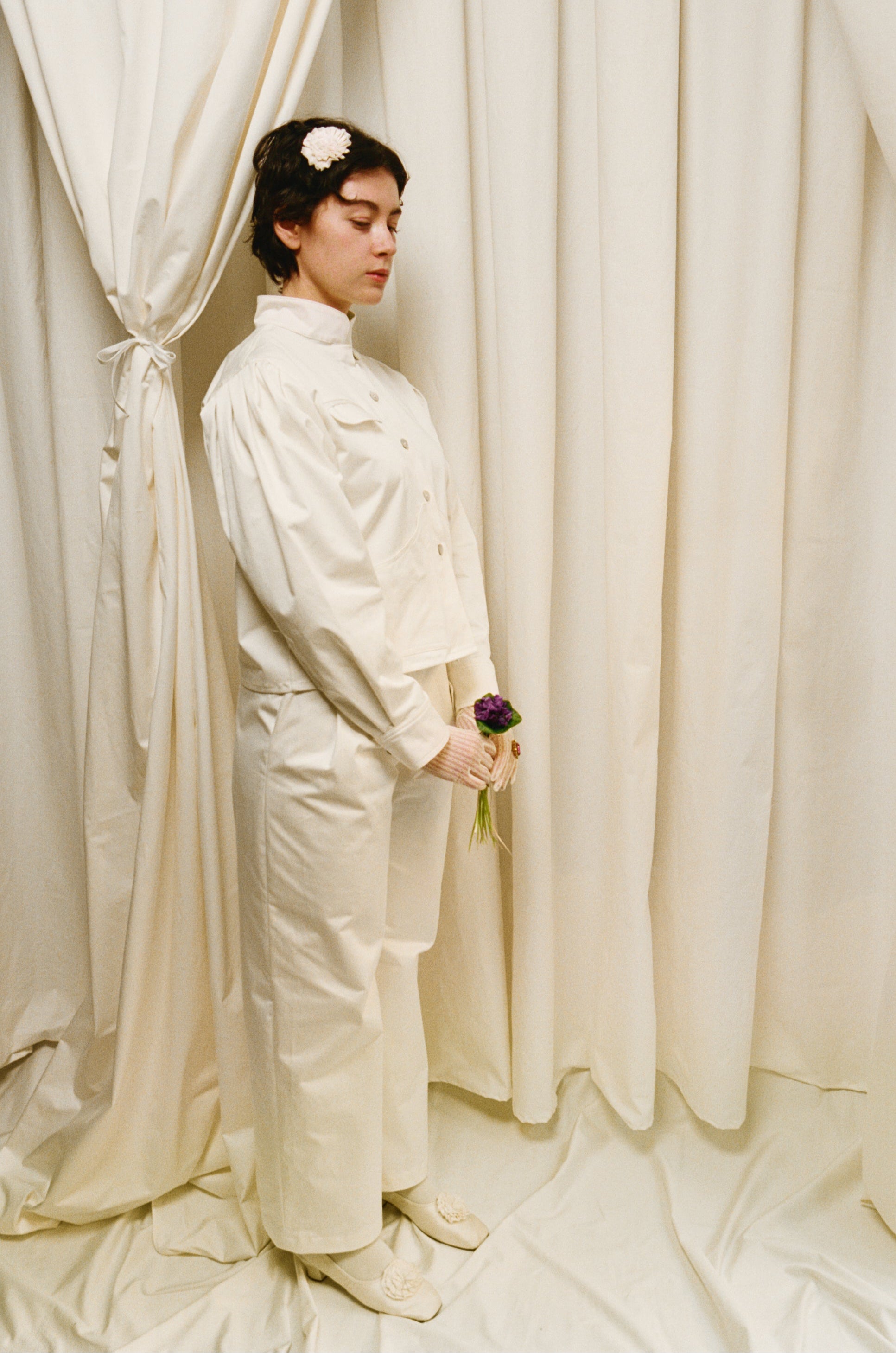 Sélénite Pants - Off-white