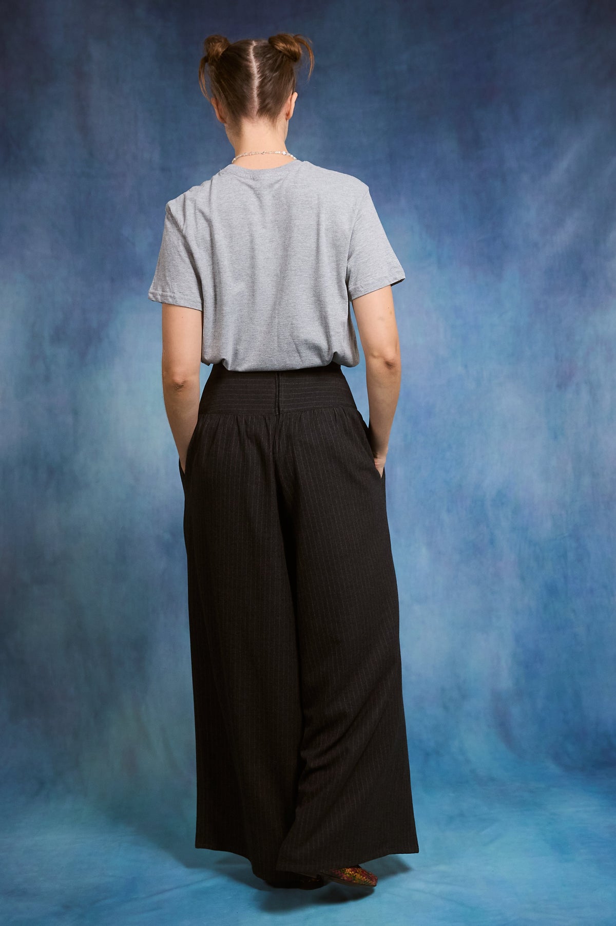 Dionne Pants - pinstripe