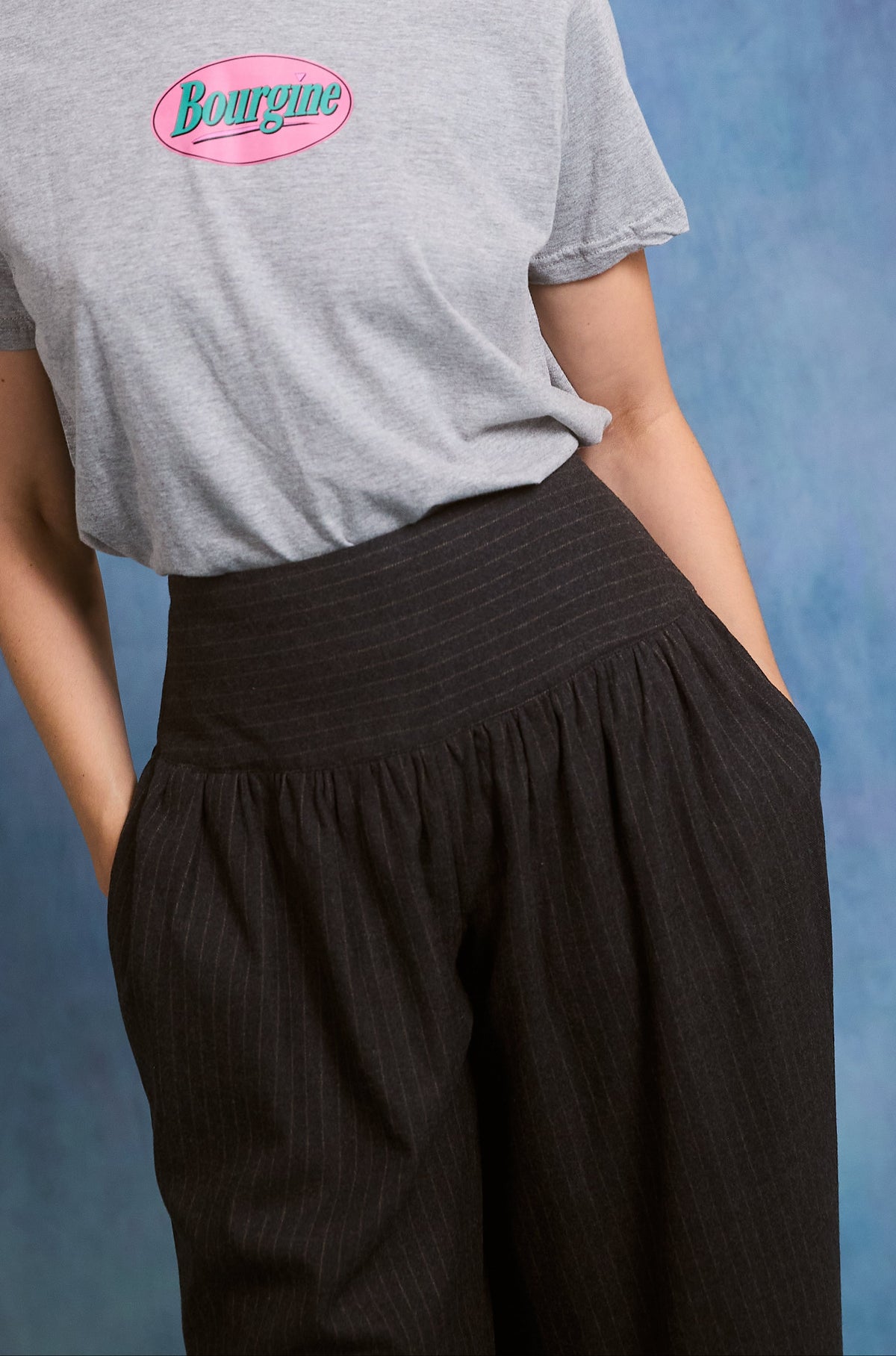 Dionne Pants - pinstripe