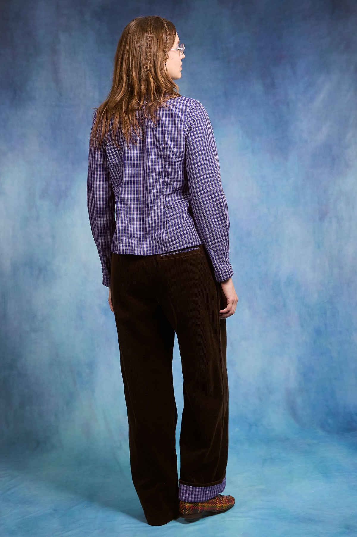 Pantalon Ross - velours marron