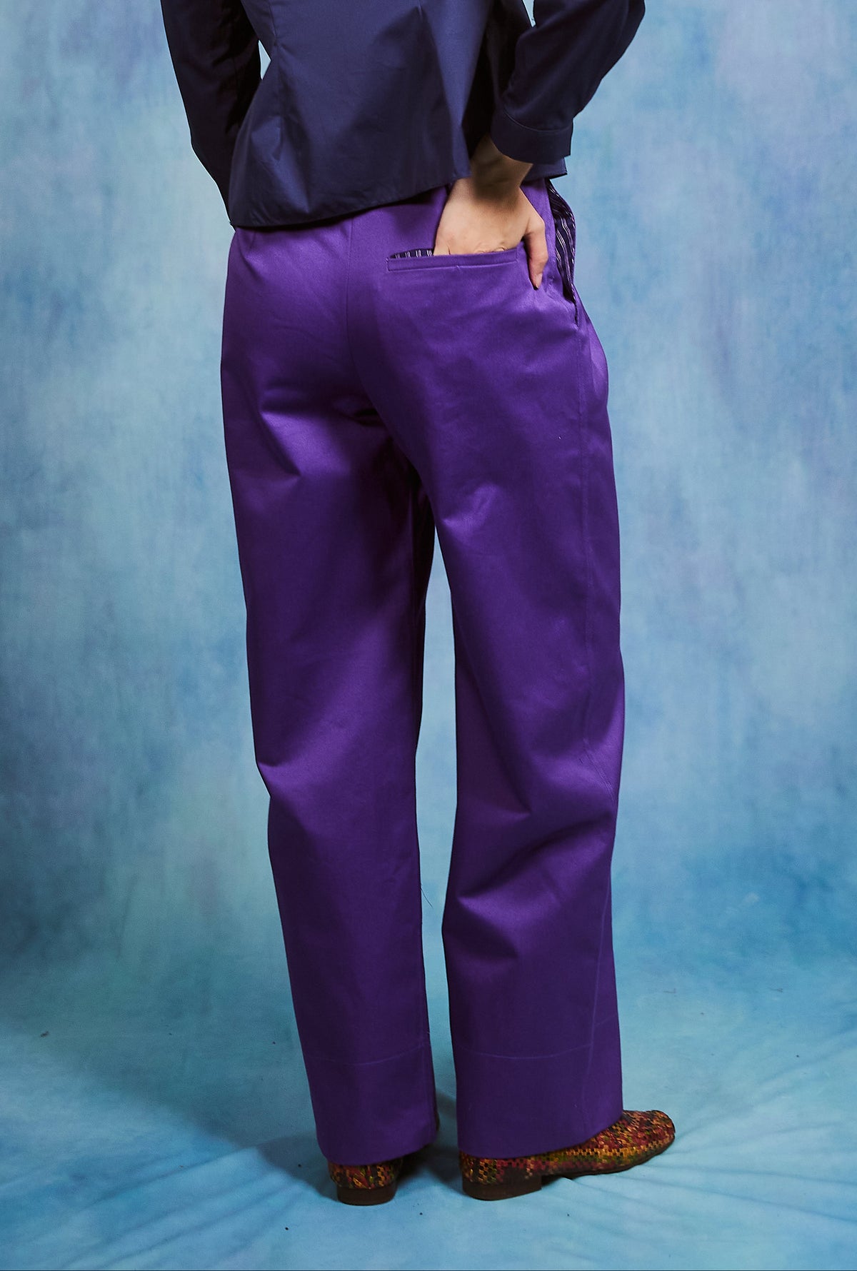 Ross pants - deep purple