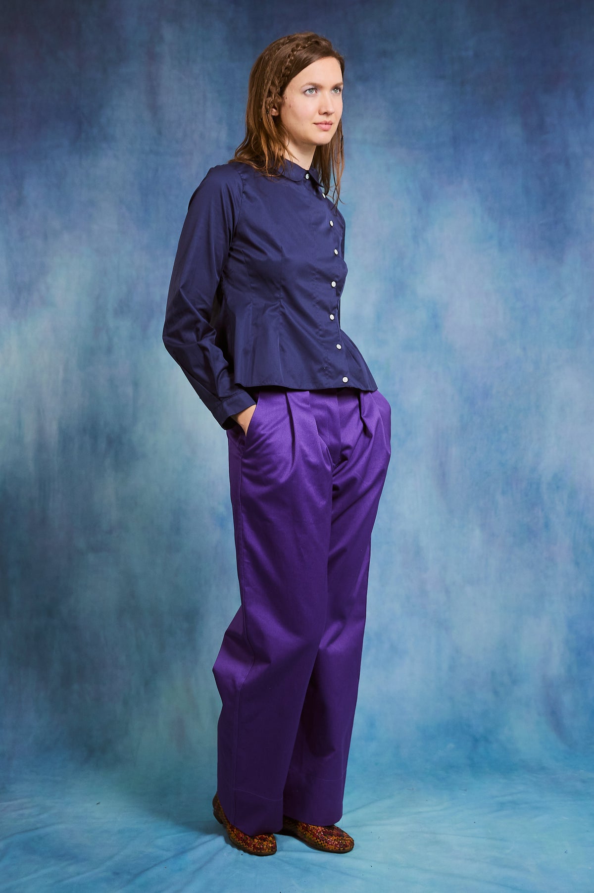 Ross pants - deep purple