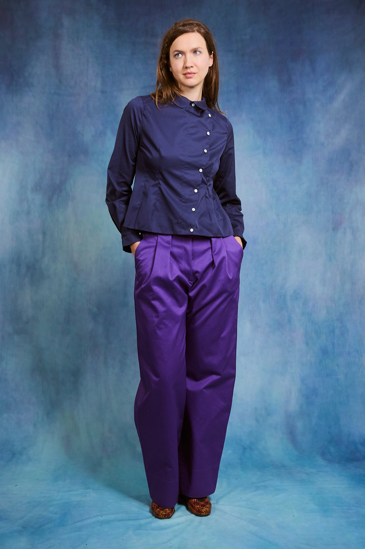 Ross pants - deep purple