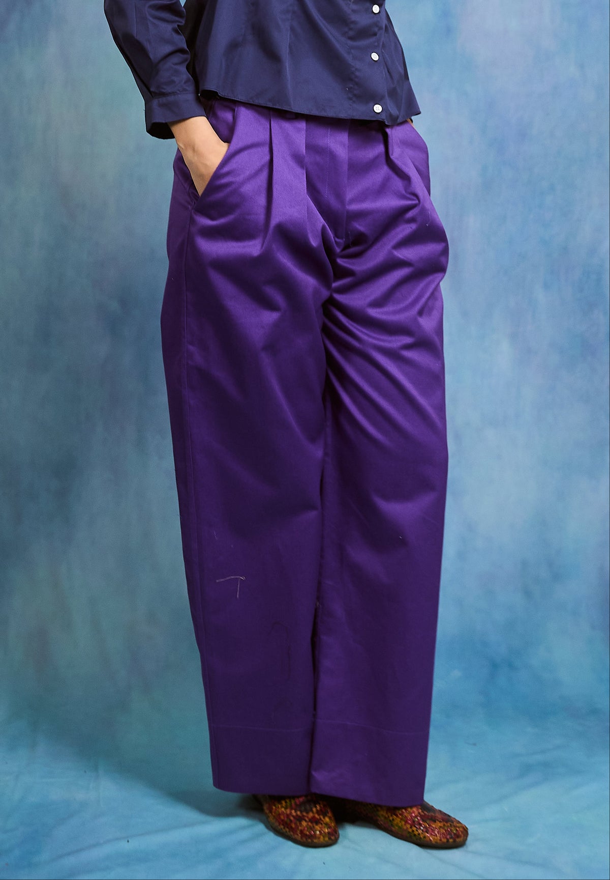 Ross pants - deep purple