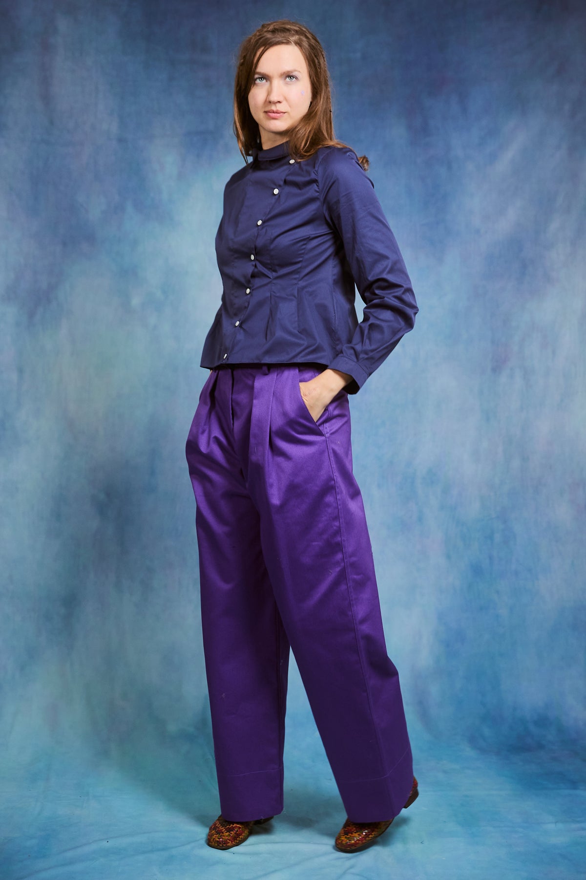 Ross pants - deep purple