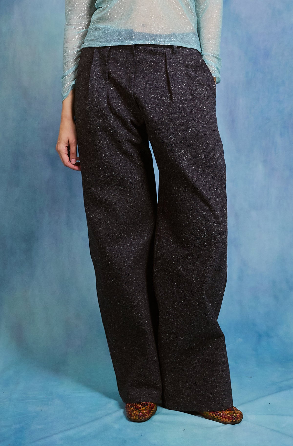 Ross Pants - speckled jeans