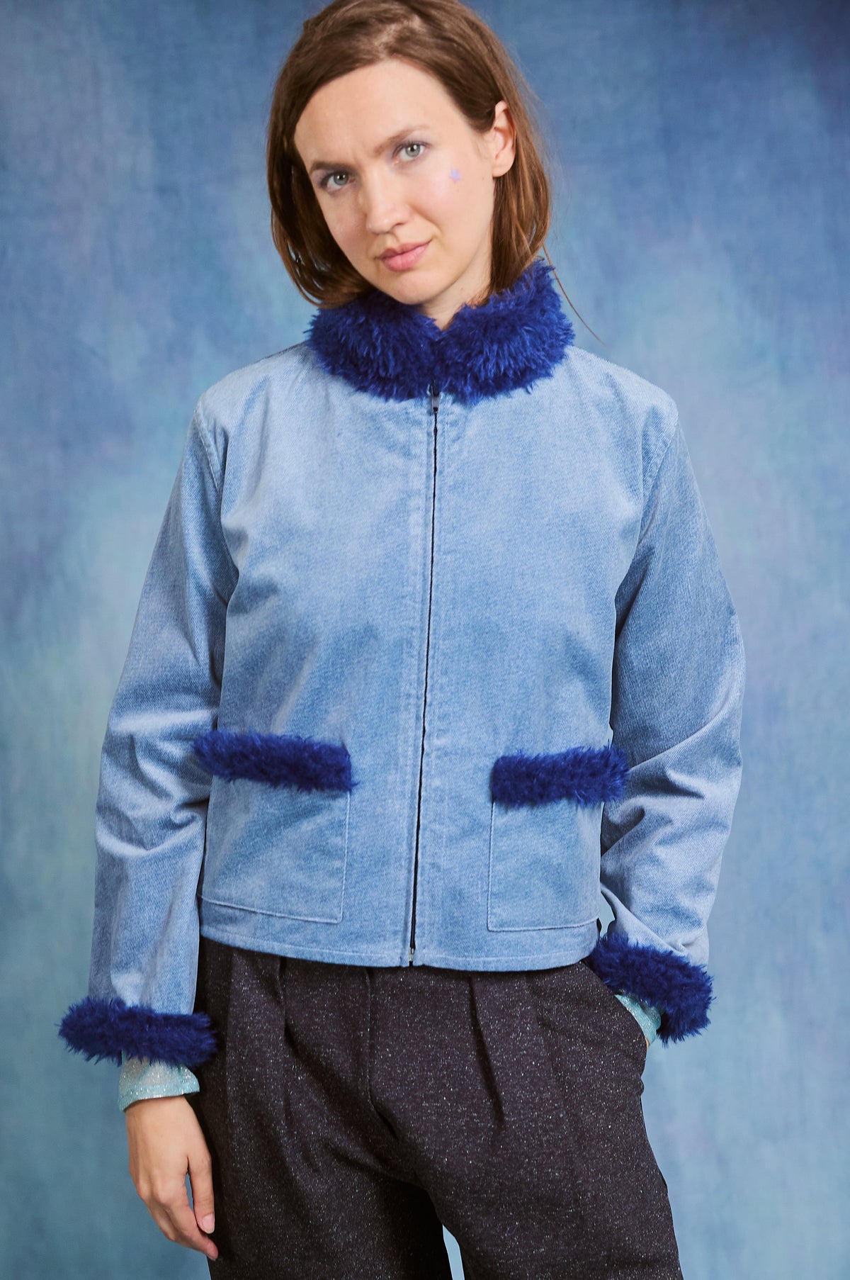 Ally Jacket - blue