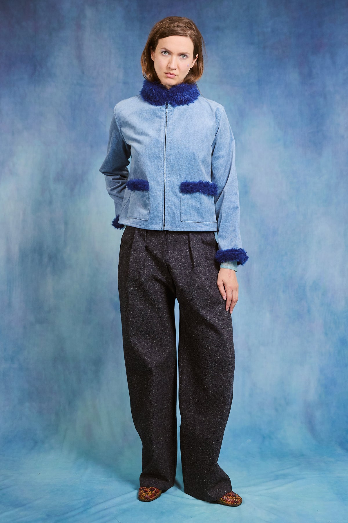 Ally Jacket - blue