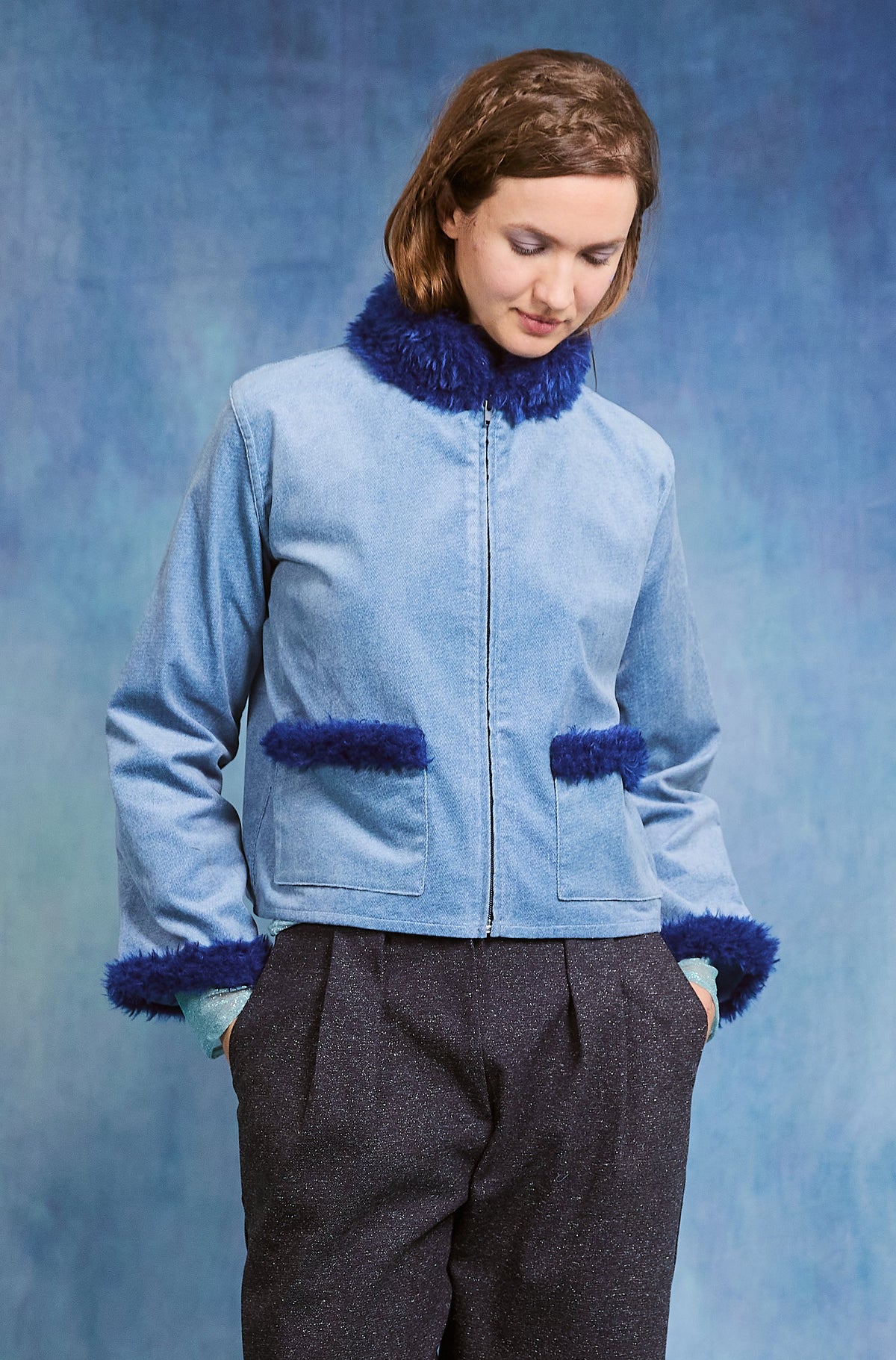Ally Jacket - blue