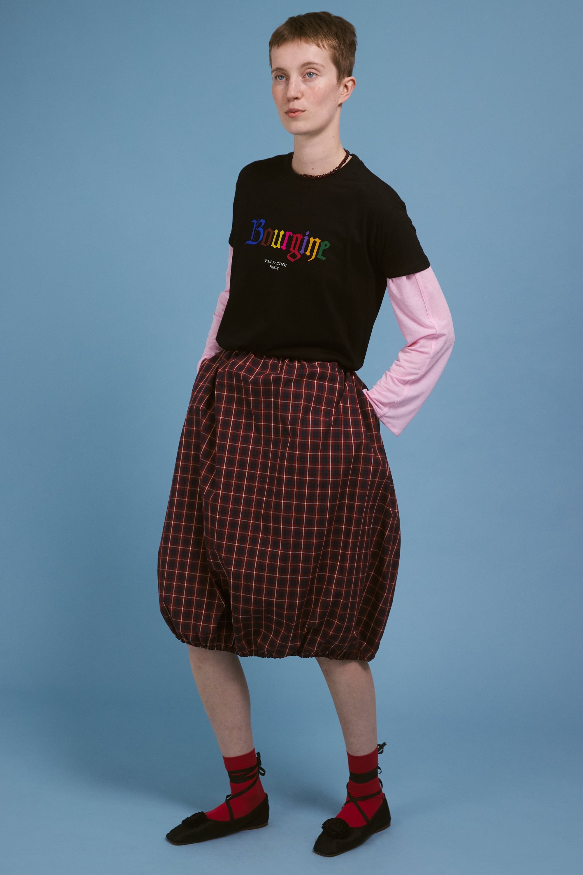 Jupe vertugadin - tartan