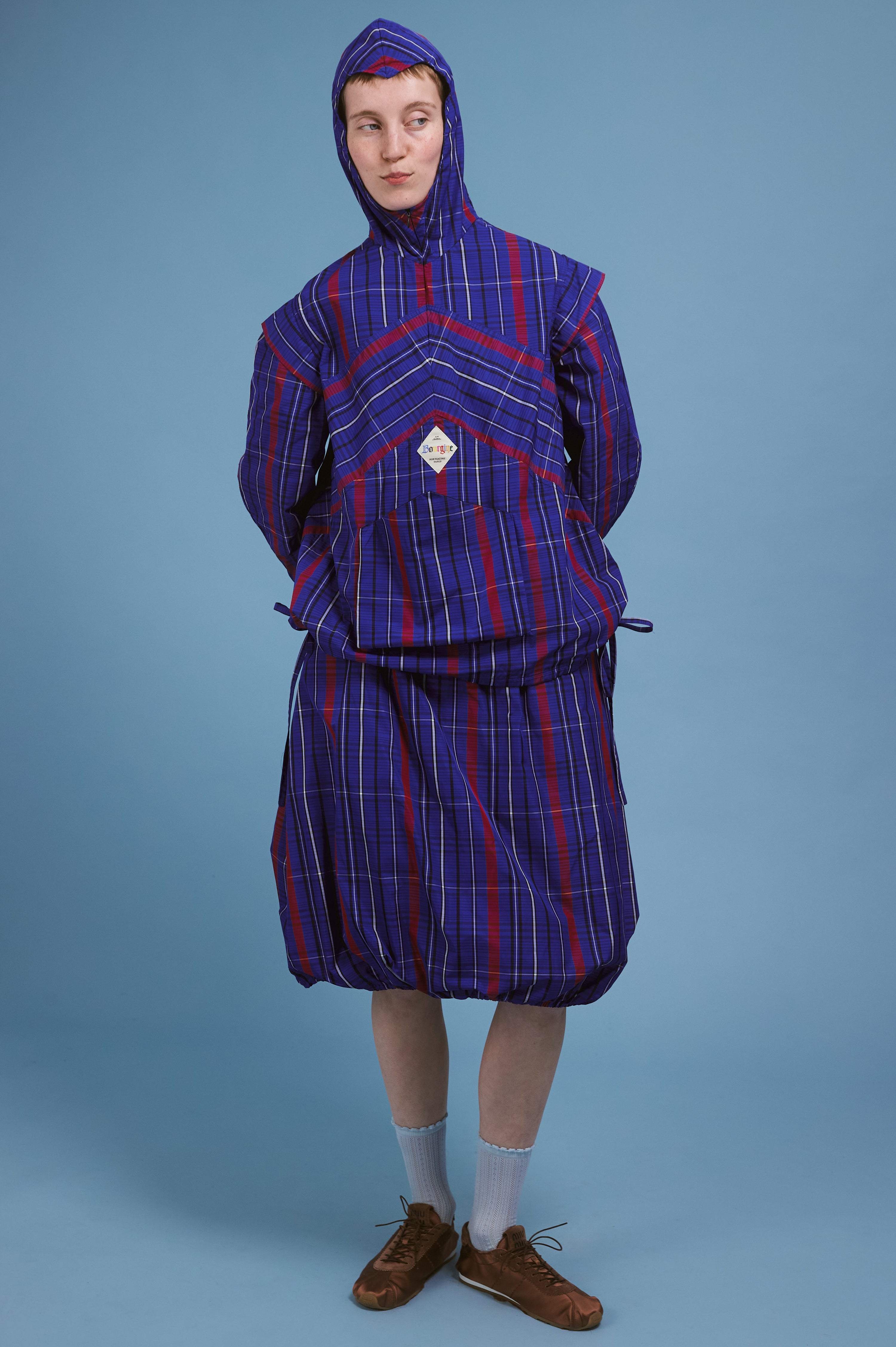 Surtout - bleu/rouge