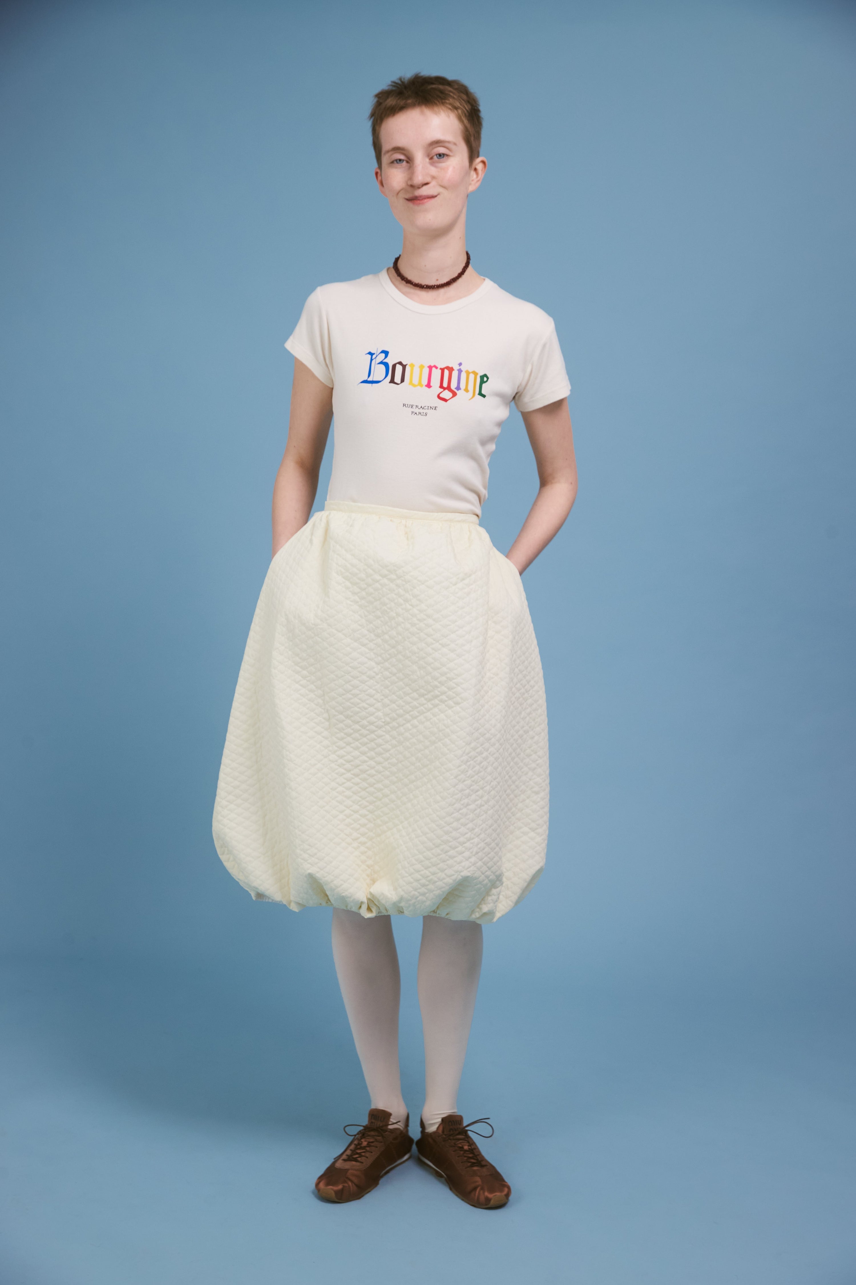 Jupe Vertugadin – blanc cassé