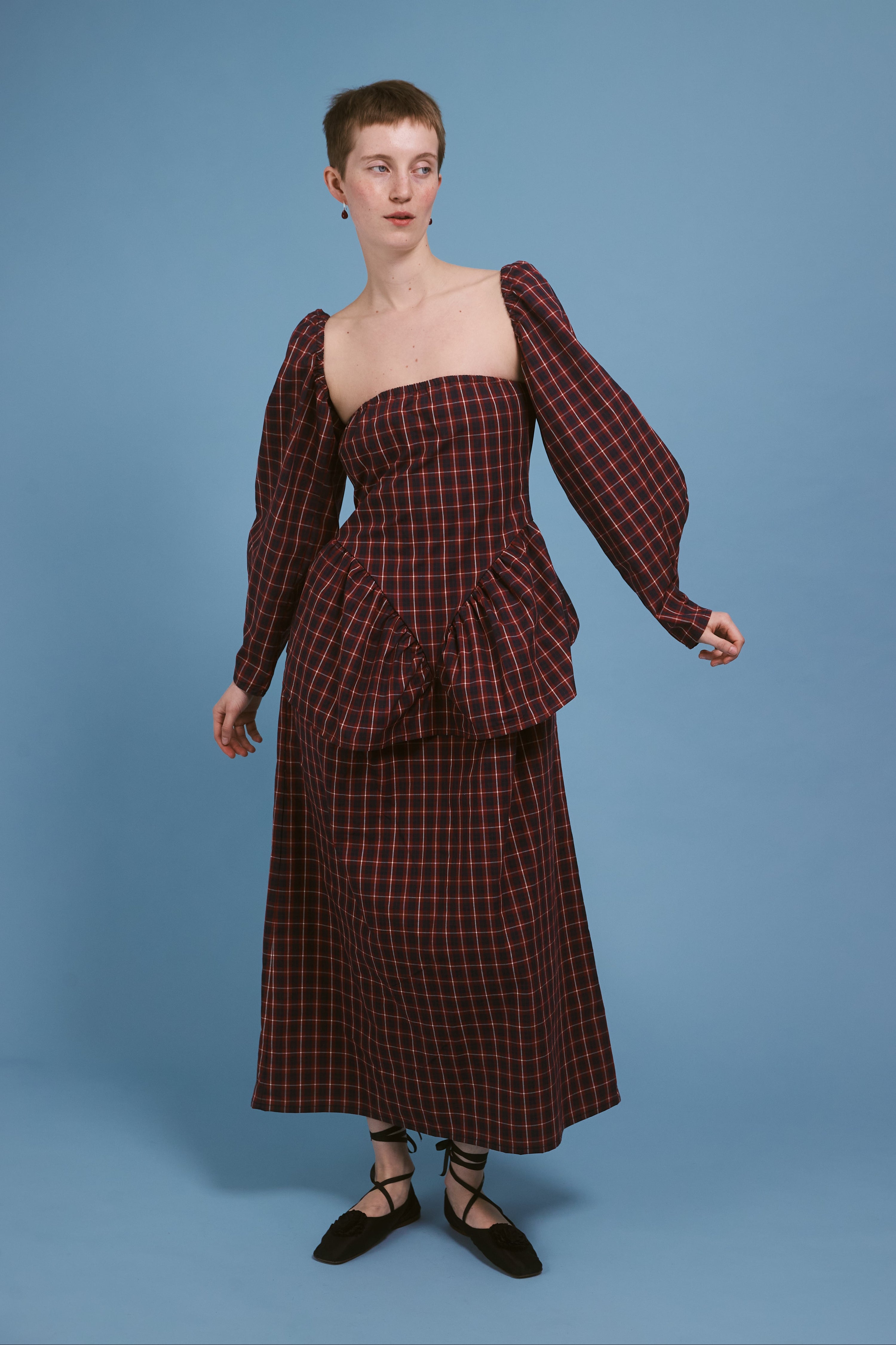 Robe Médicis - tartan