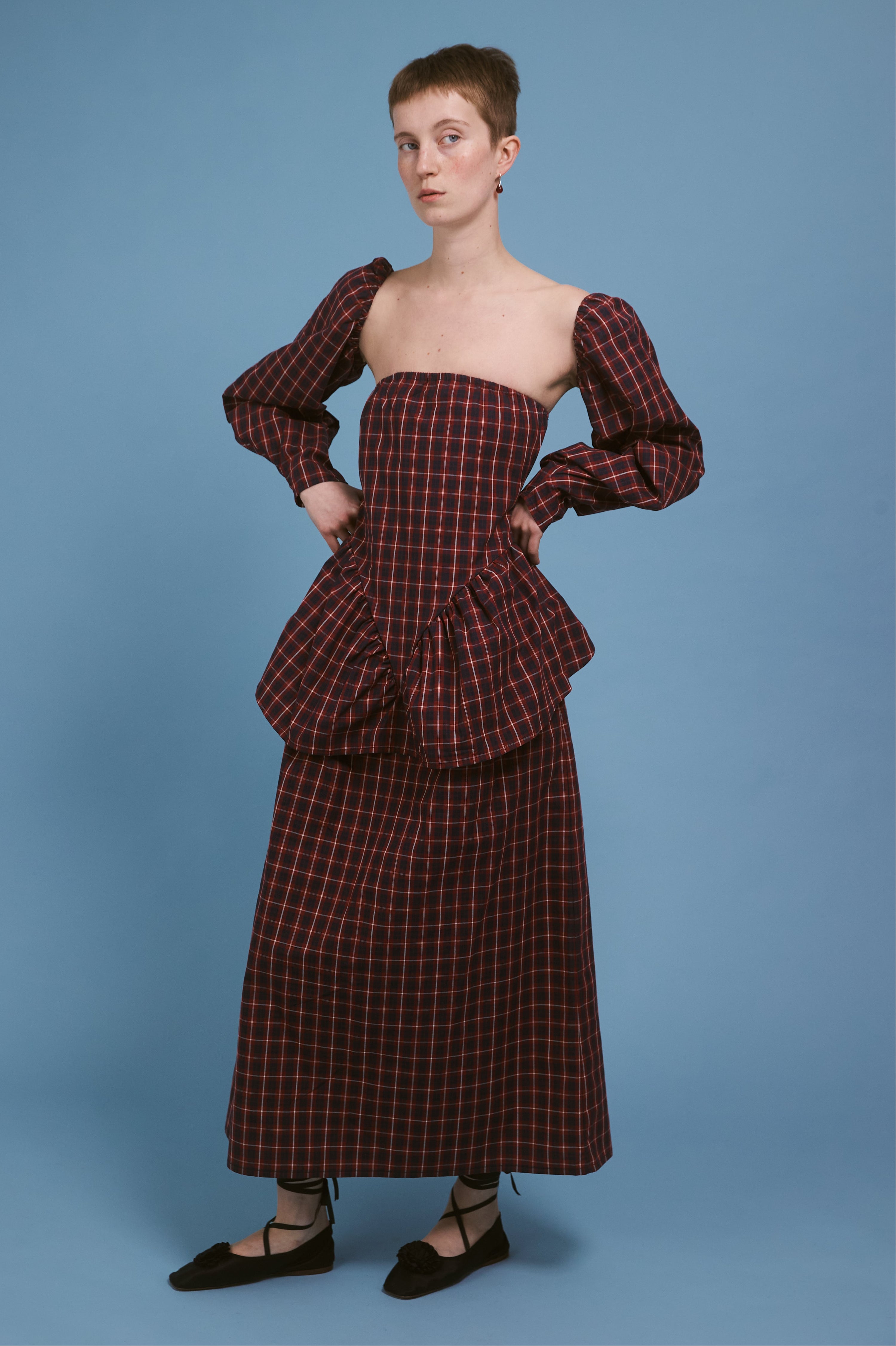 Robe Médicis - tartan