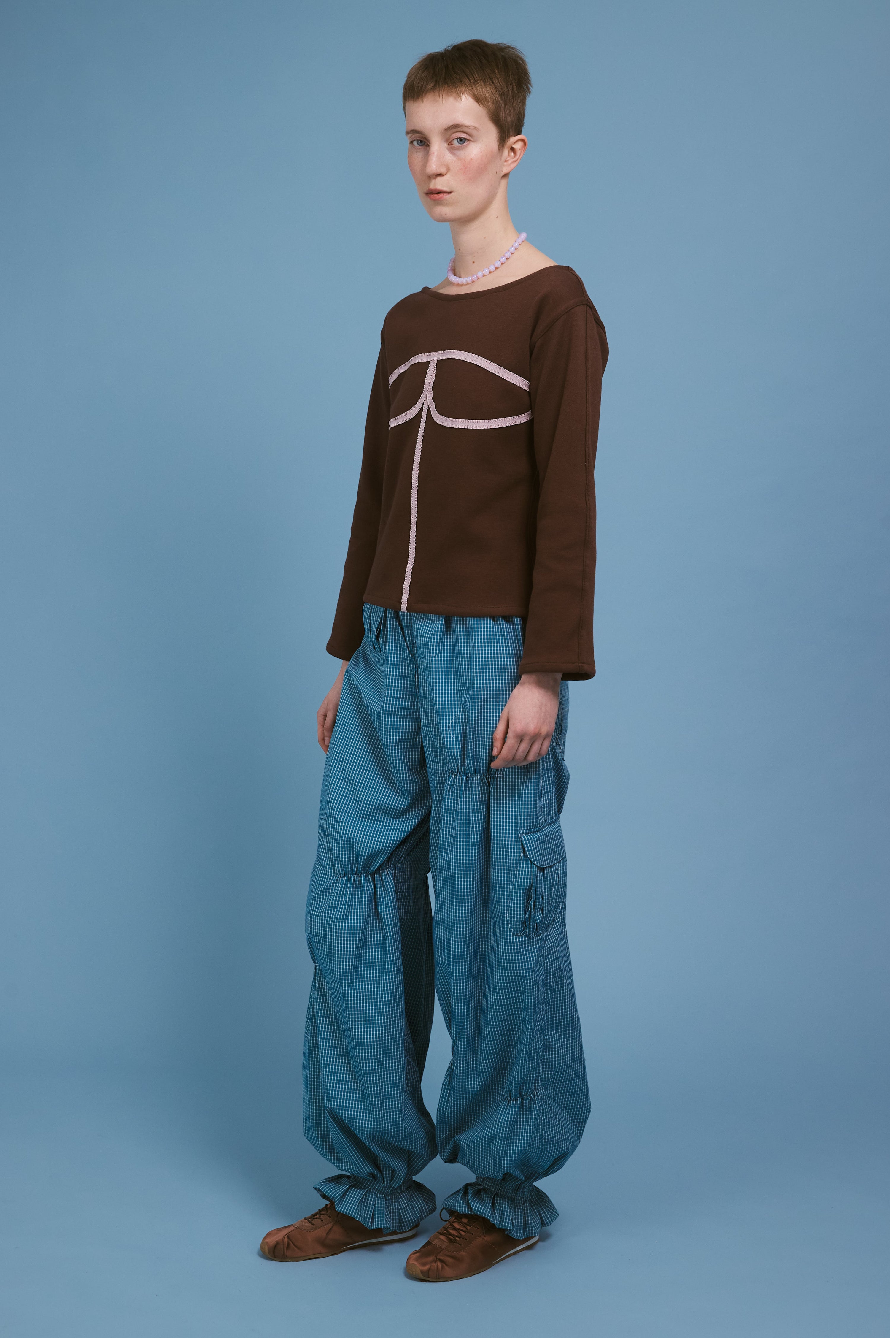 Pantalon Fol - bleu sarcelle