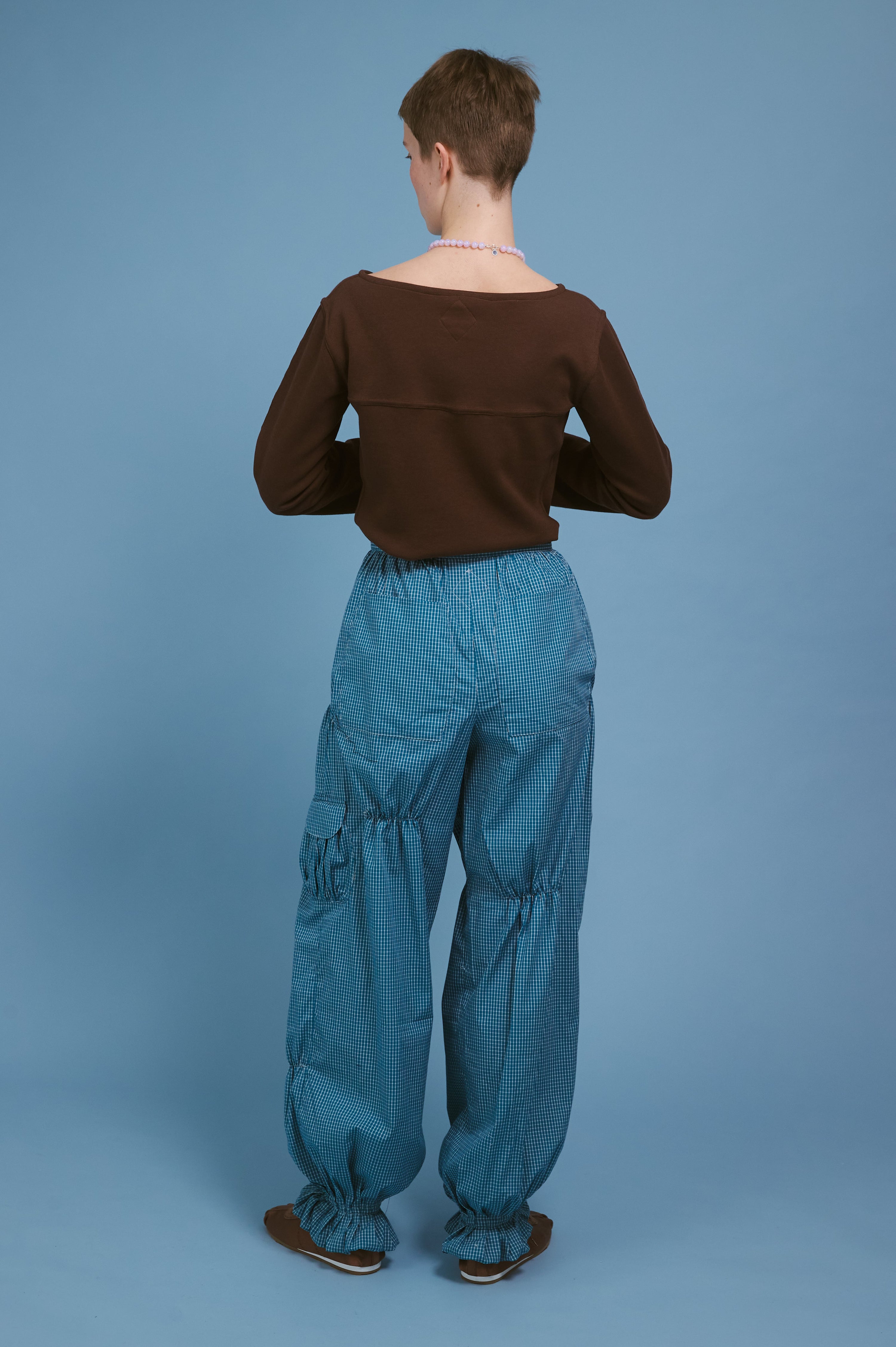 Pantalon Fol - bleu sarcelle