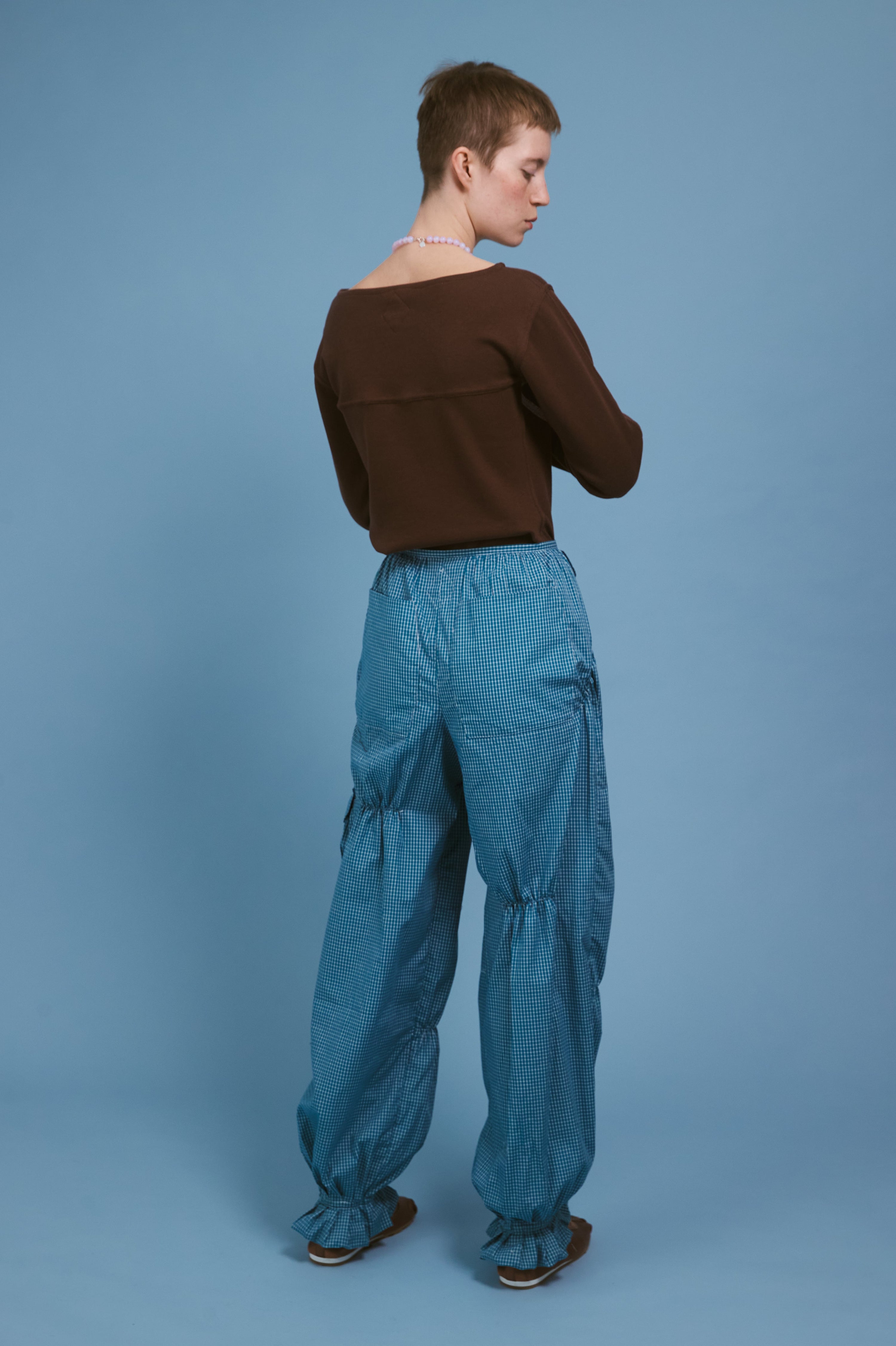 Pantalon Fol - bleu sarcelle