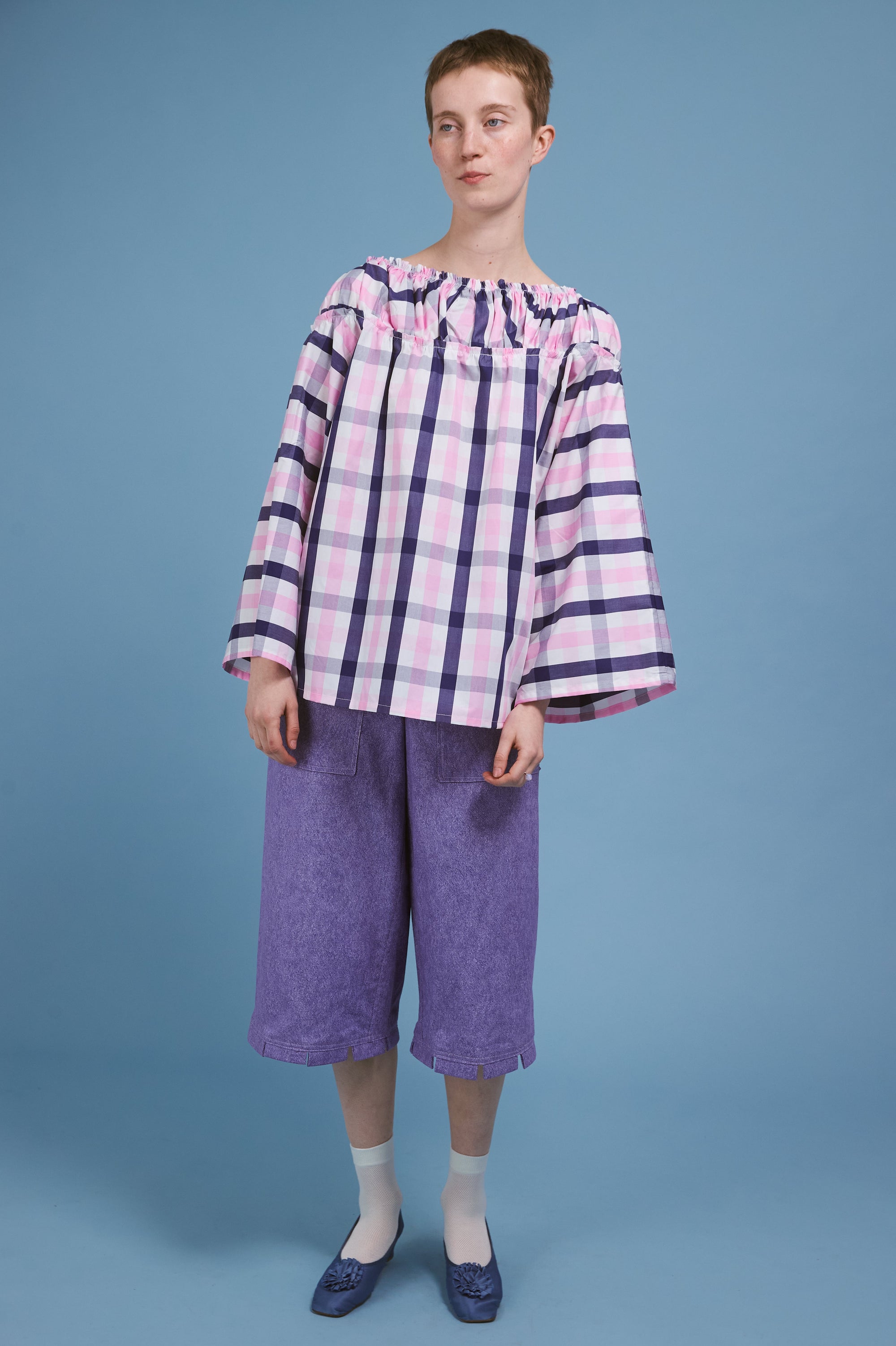 Blouse Artemise - Carreaux