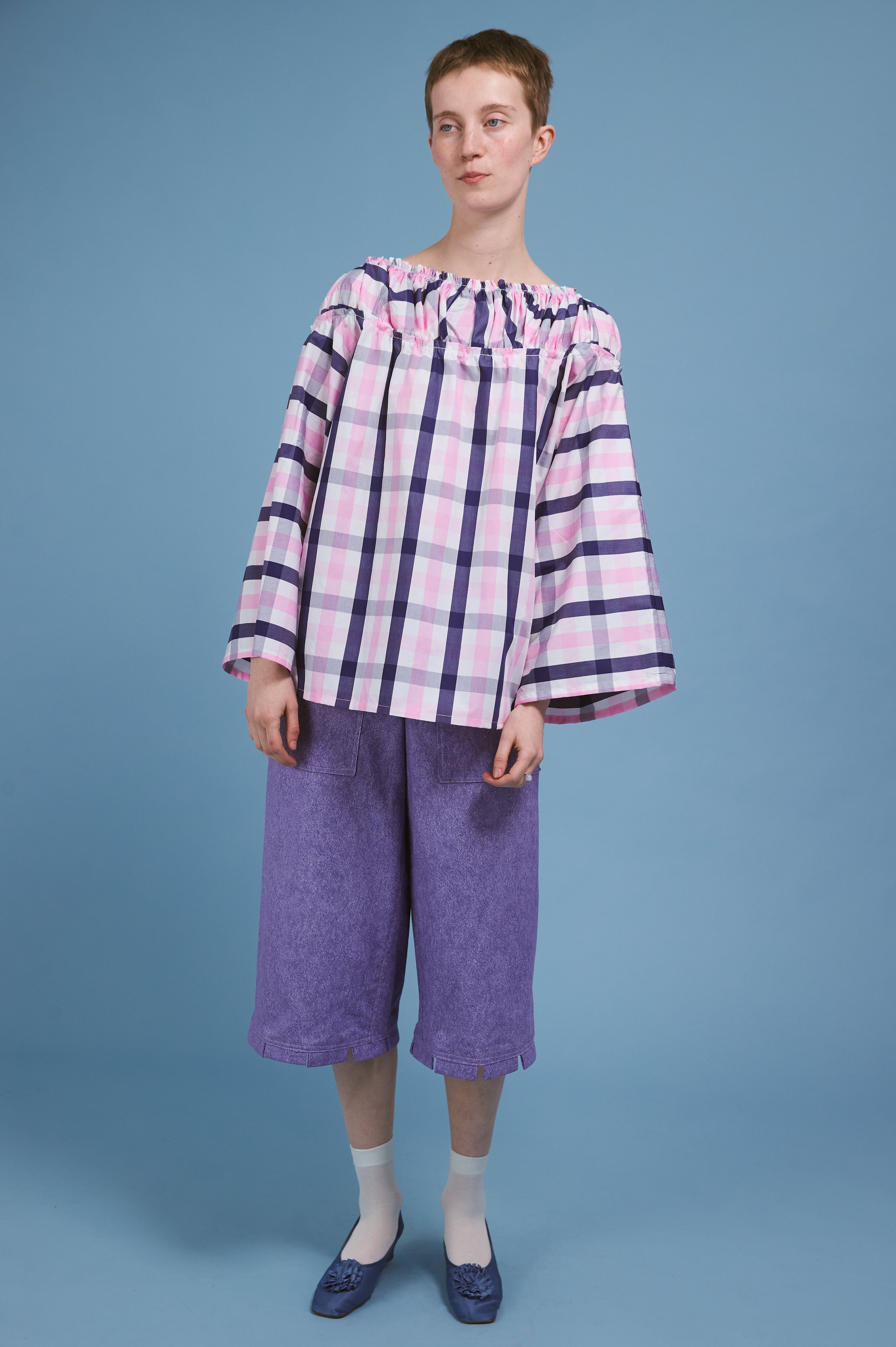 Blouse Artemise - Carreaux
