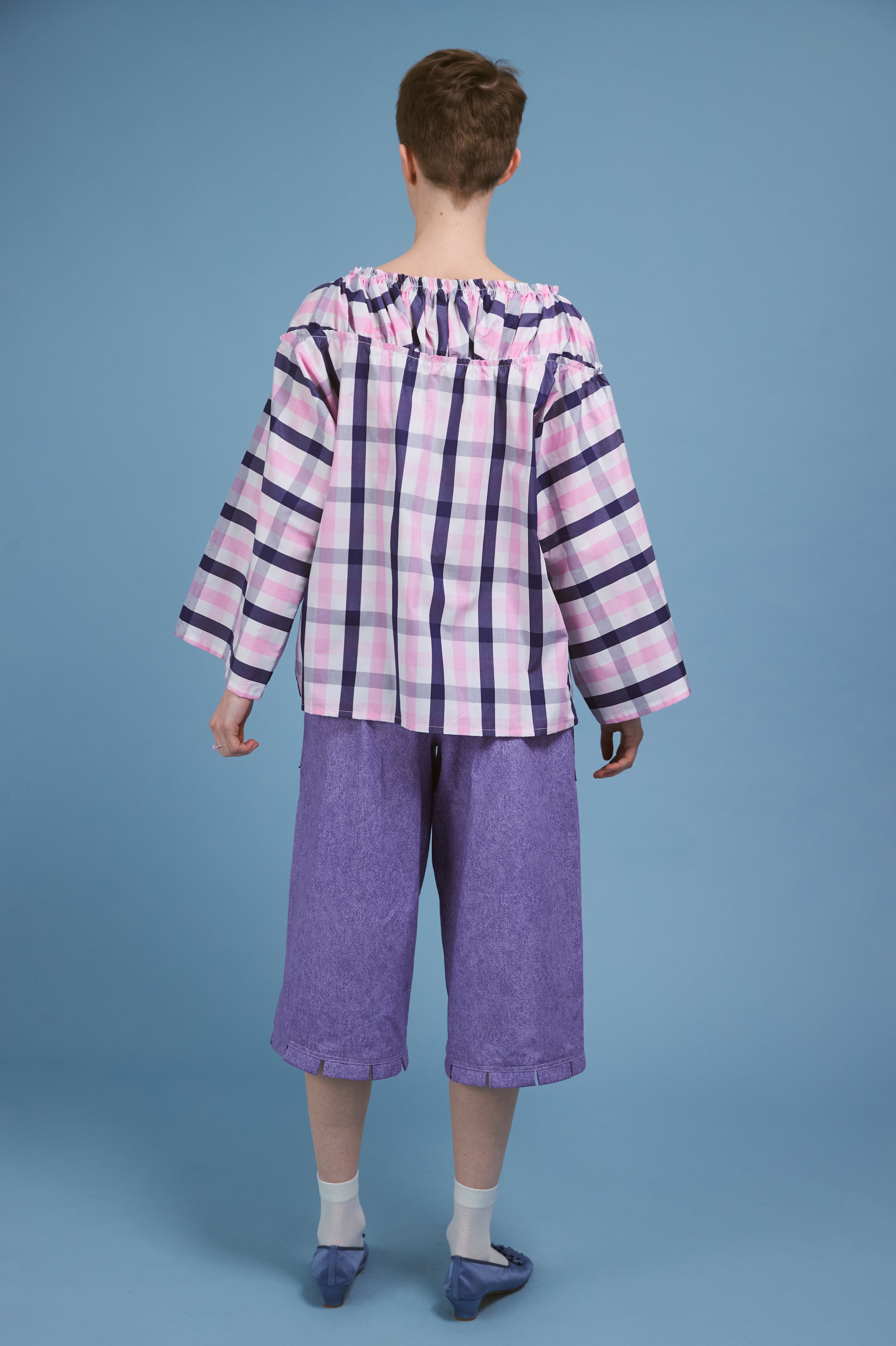 Blouse Artemise - Carreaux