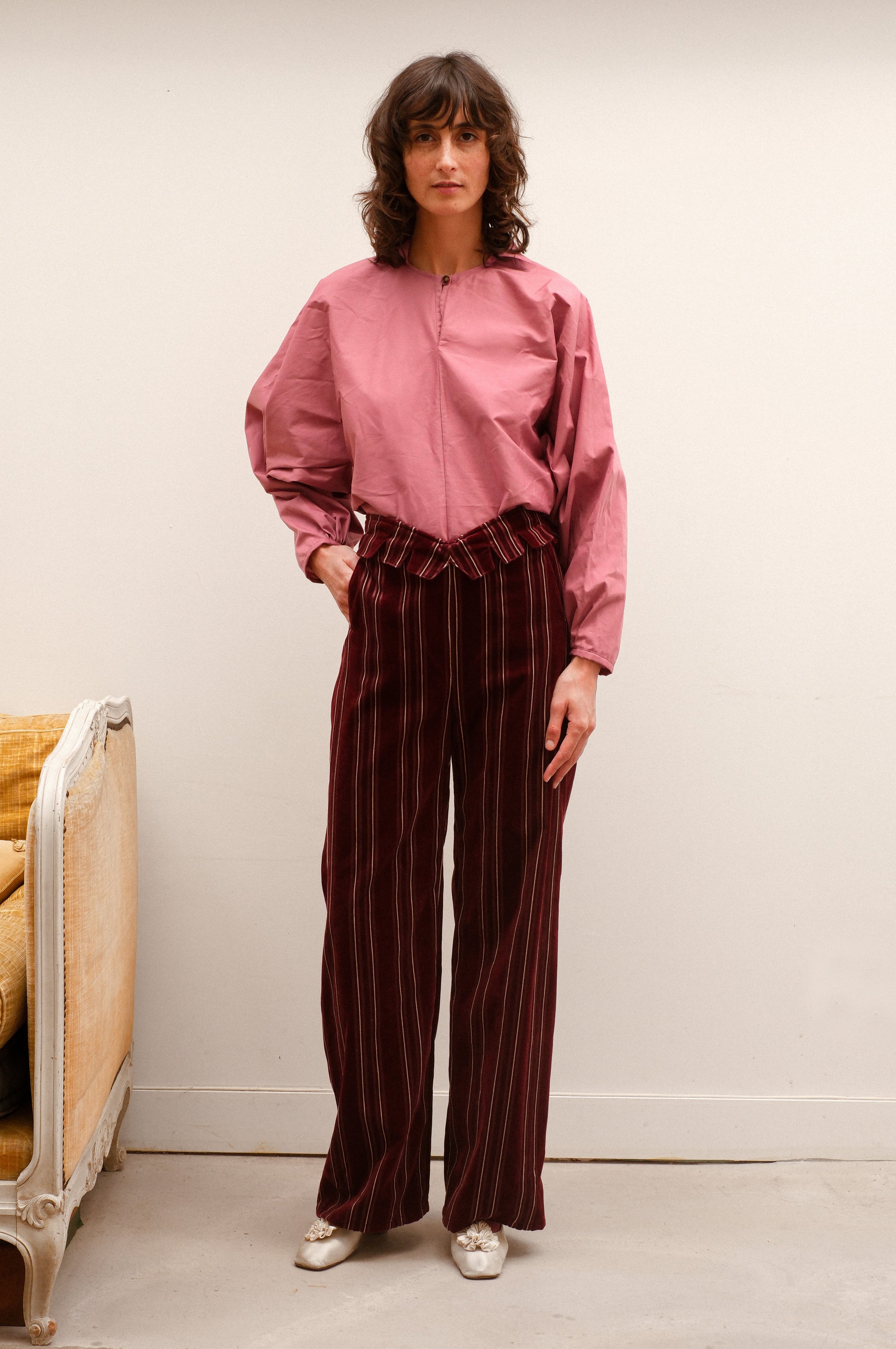 Pantalon Favorite, velvet