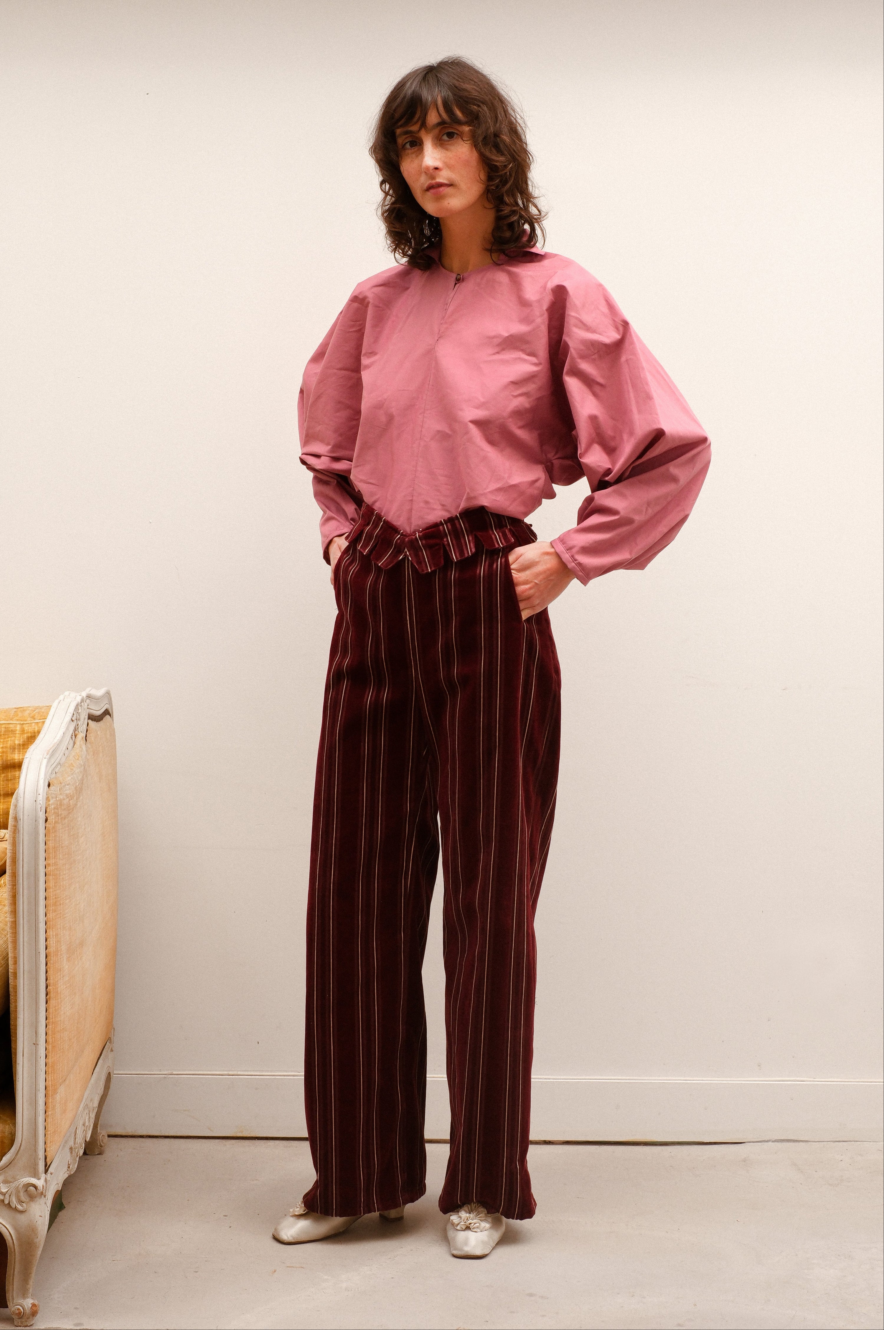 Pantalon Favorite, velvet