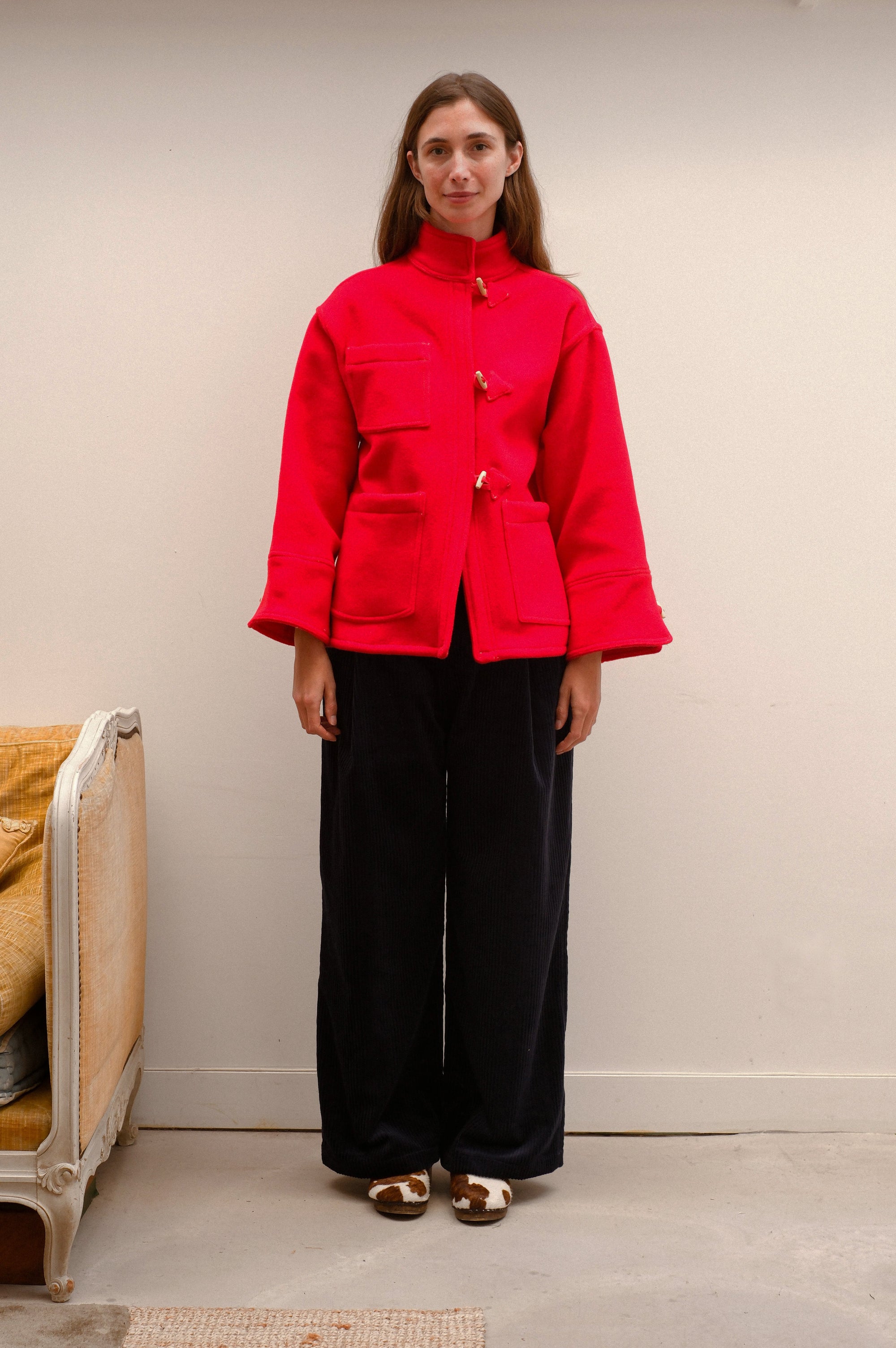 Bourjean Jacket, rouge