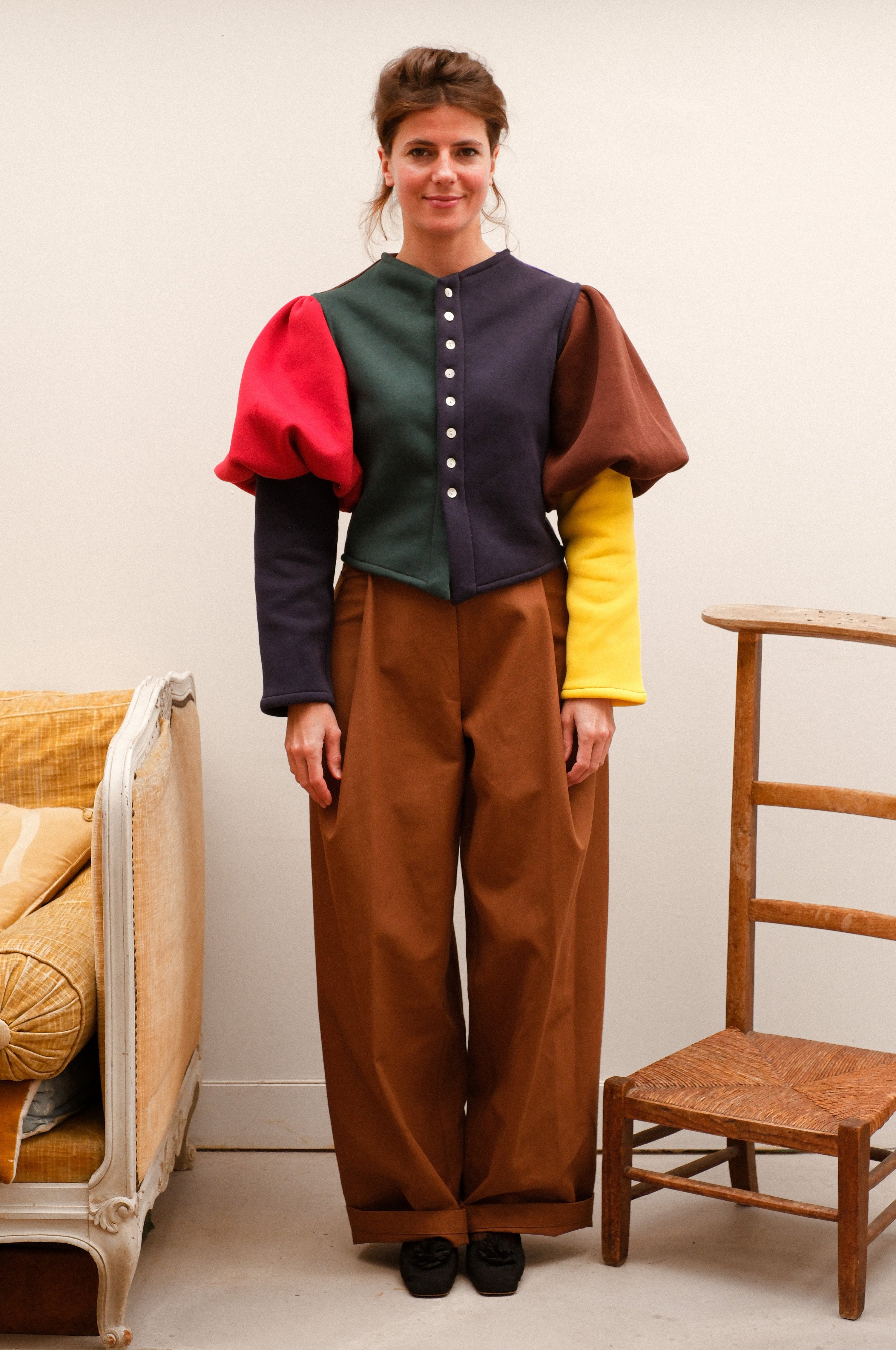 Pantalon Furluquin, brown