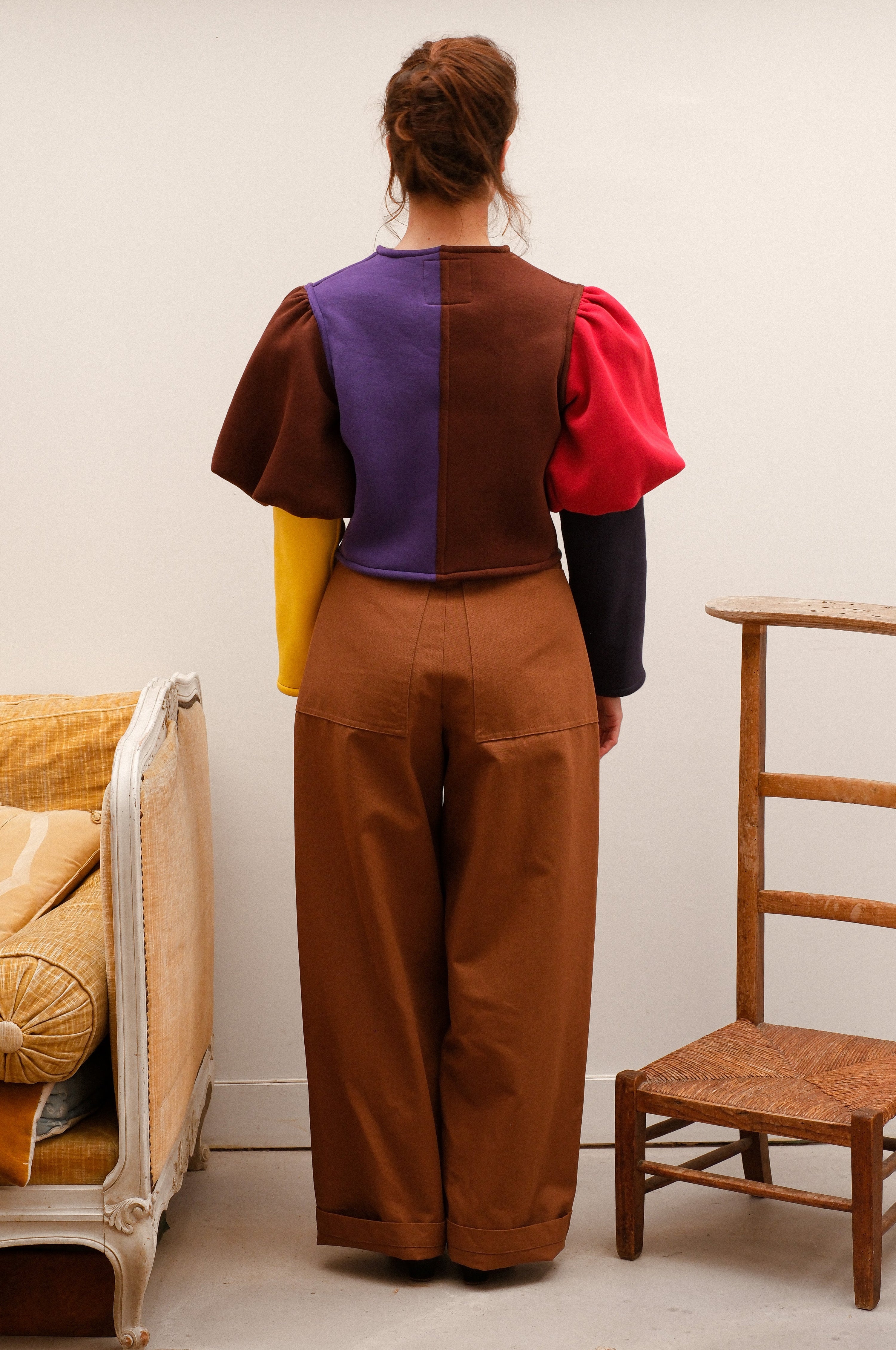 Pantalon Furluquin, brown