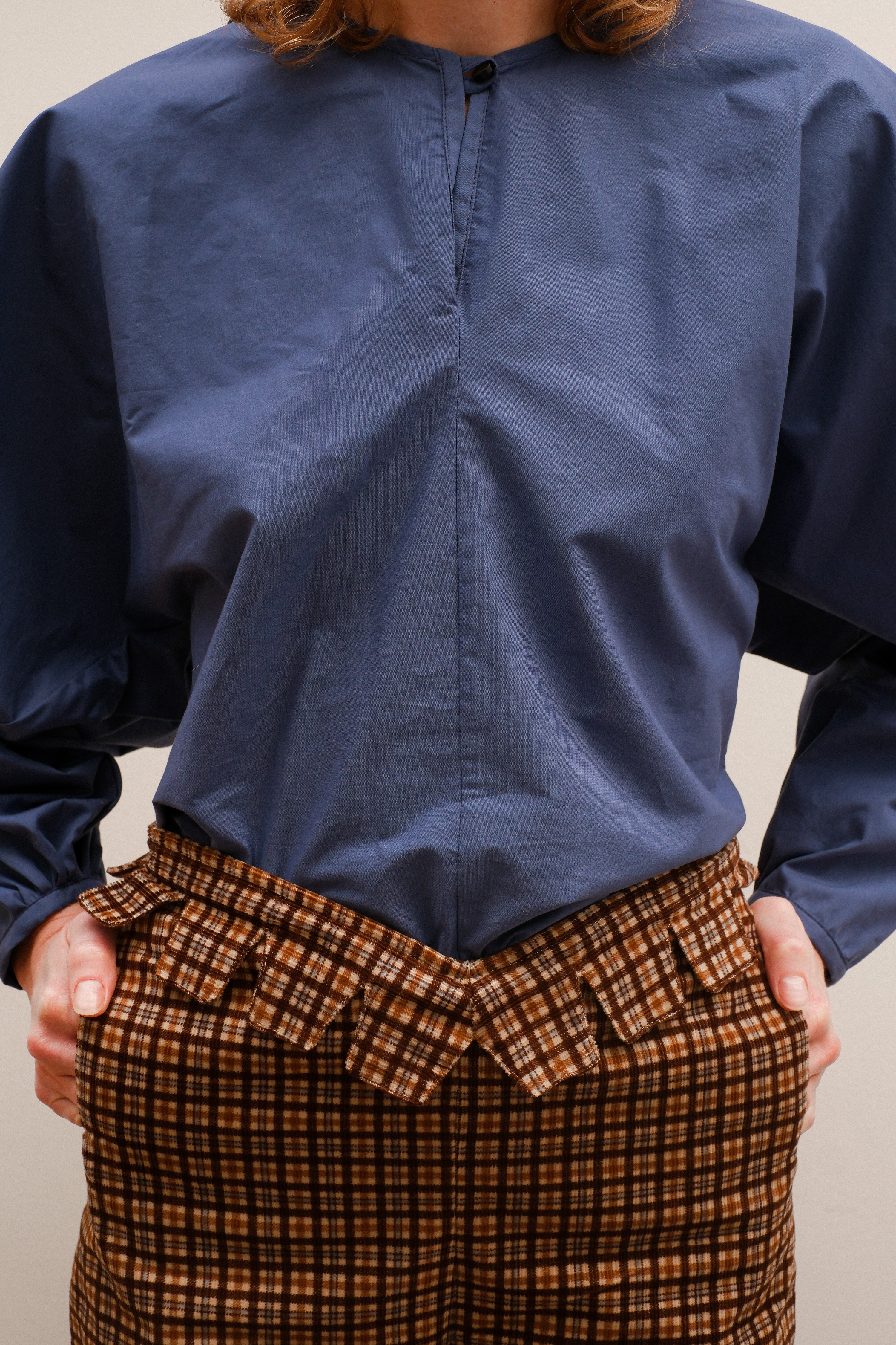 Pantalon Favorite, carreaux