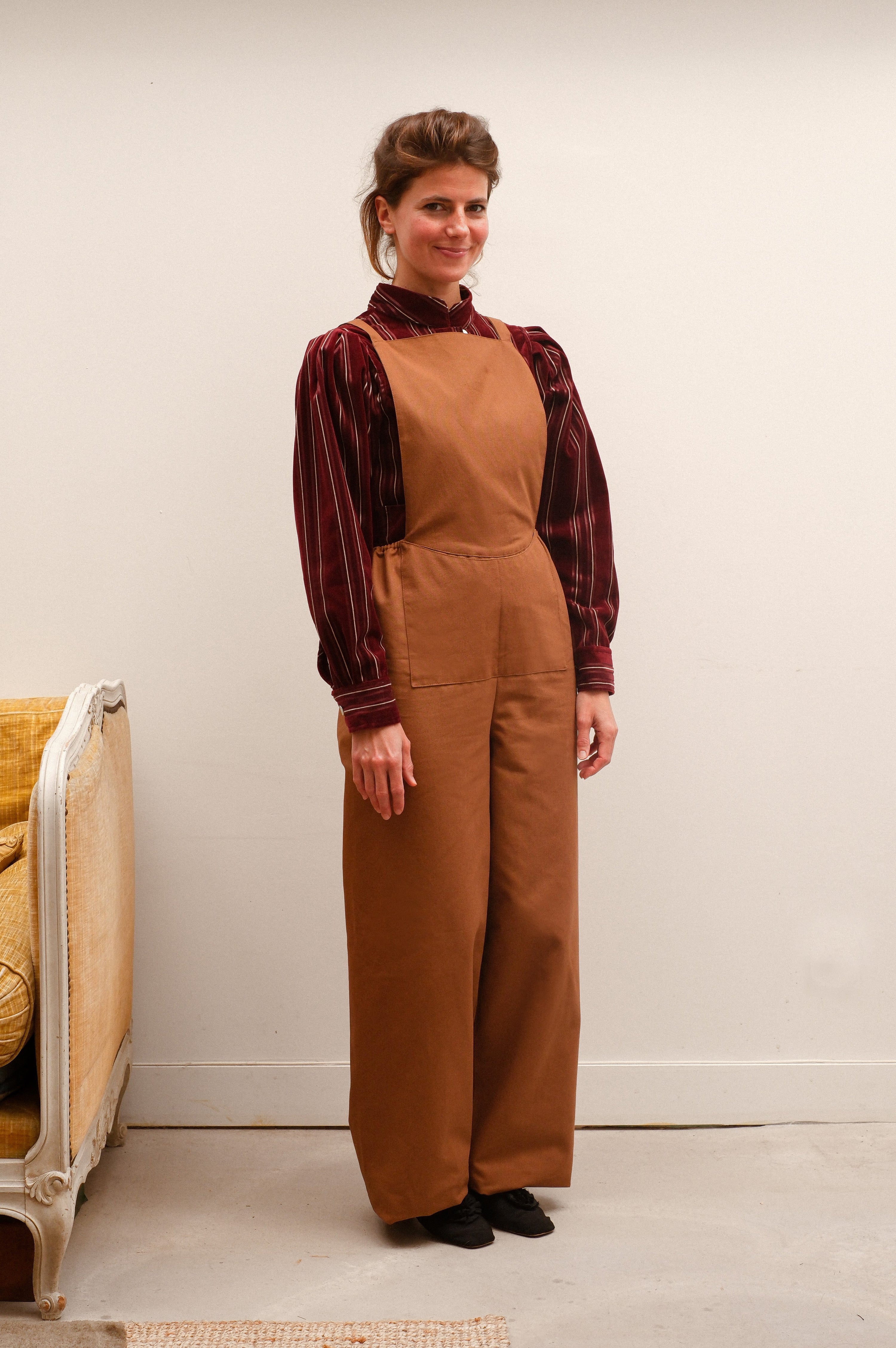 Salopette du Pays, brown