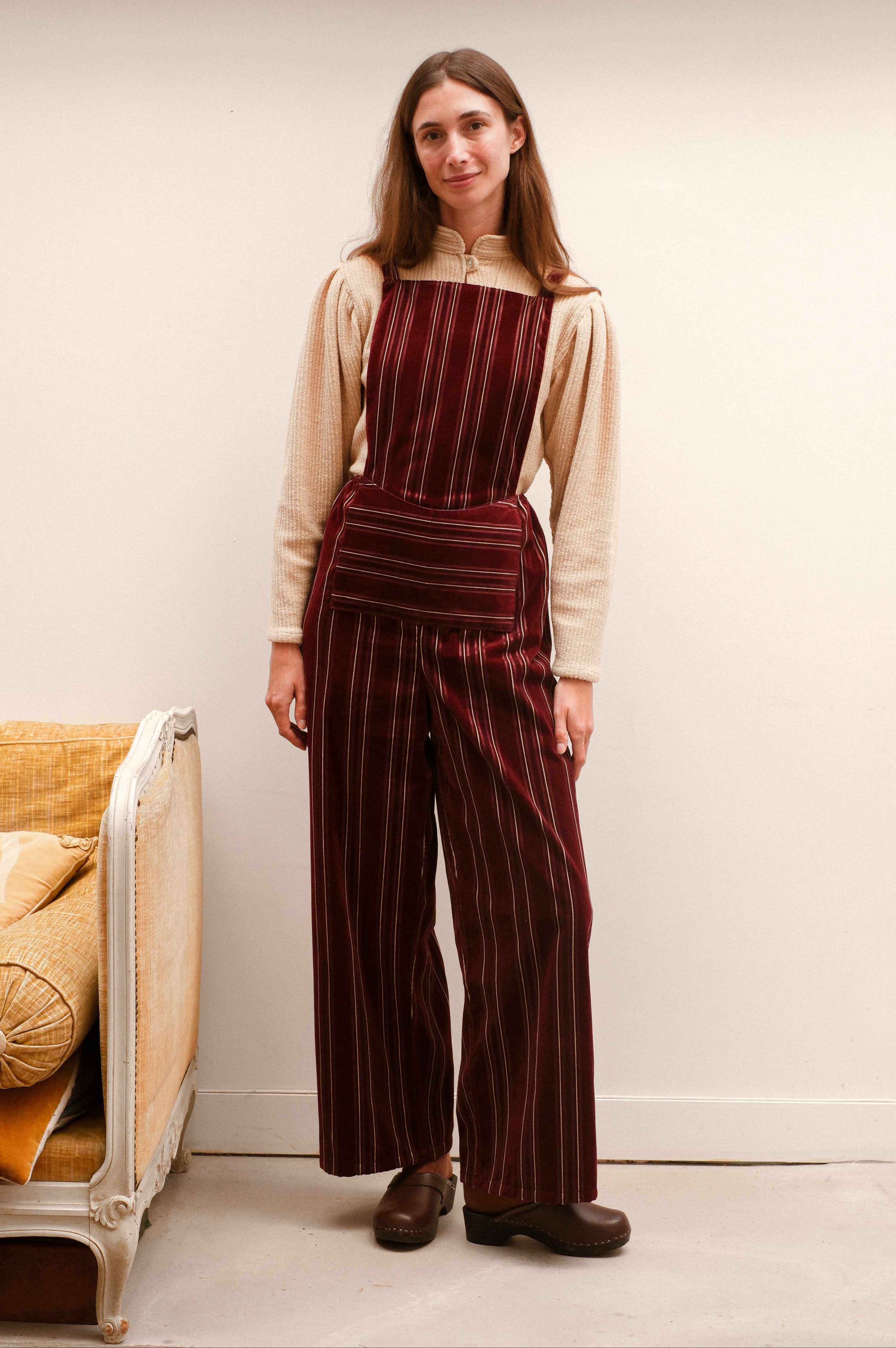 Salopette du Pays, velvet