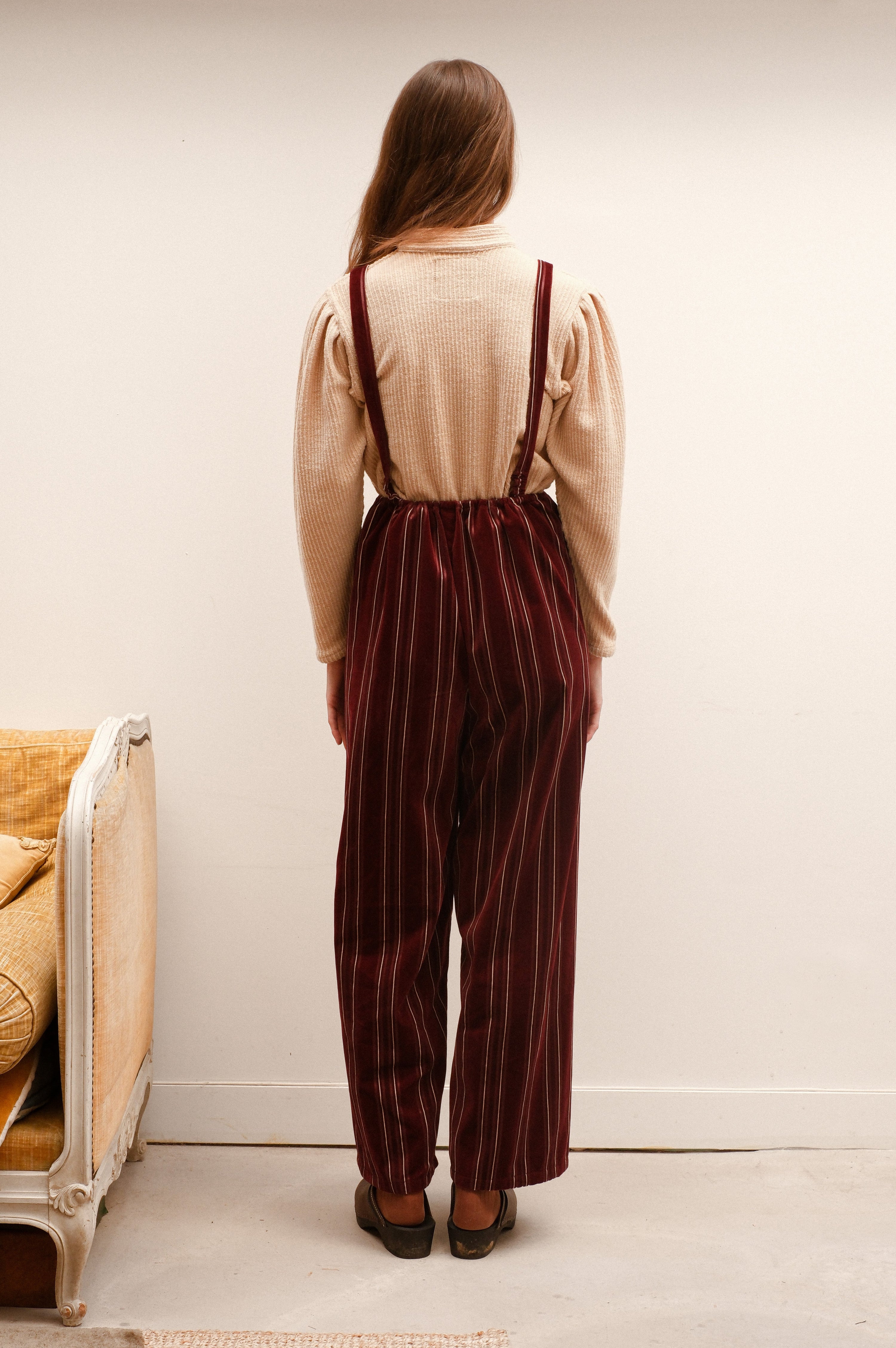 Salopette du Pays, velvet