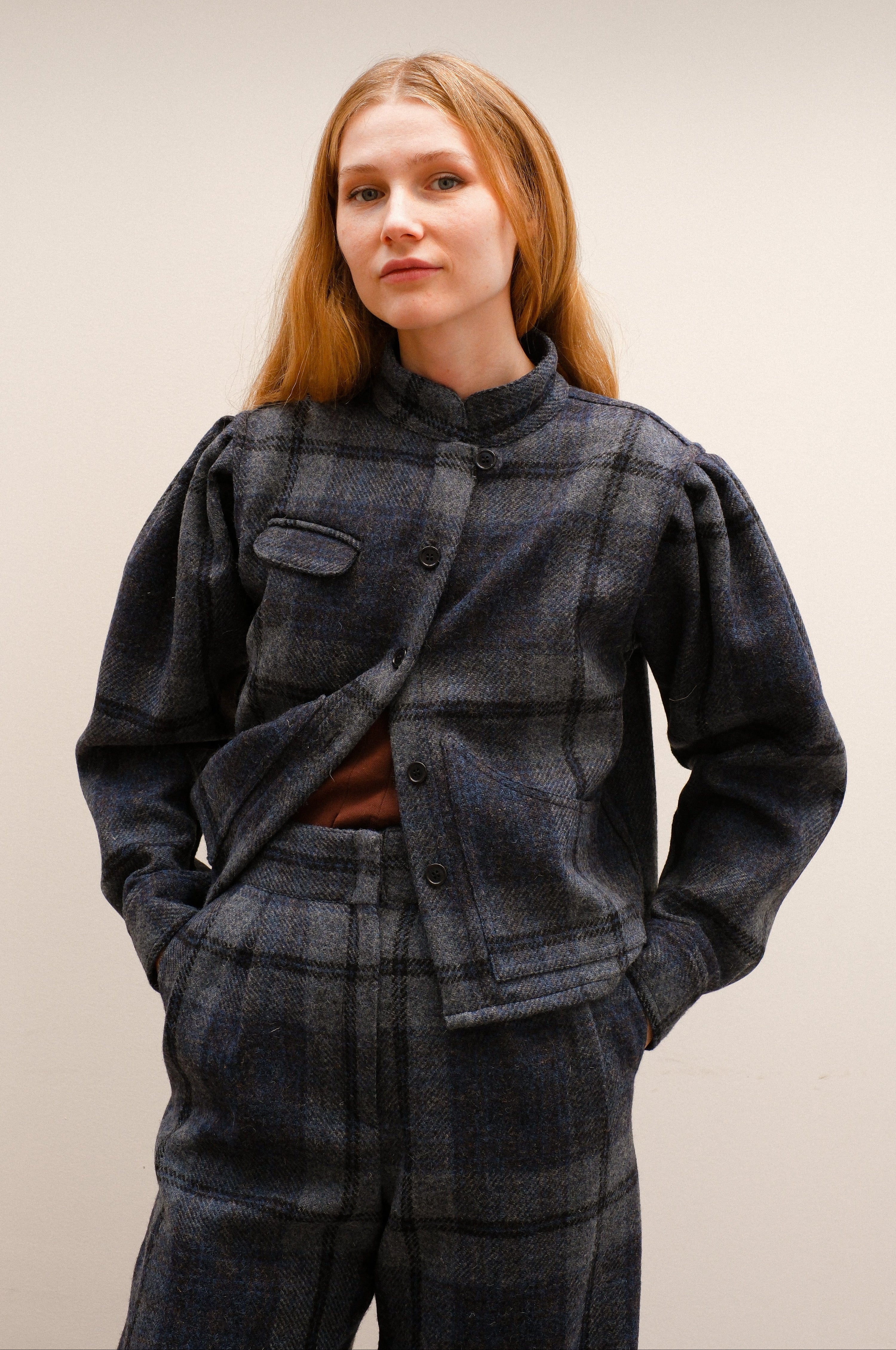 Veste Armand, tartan