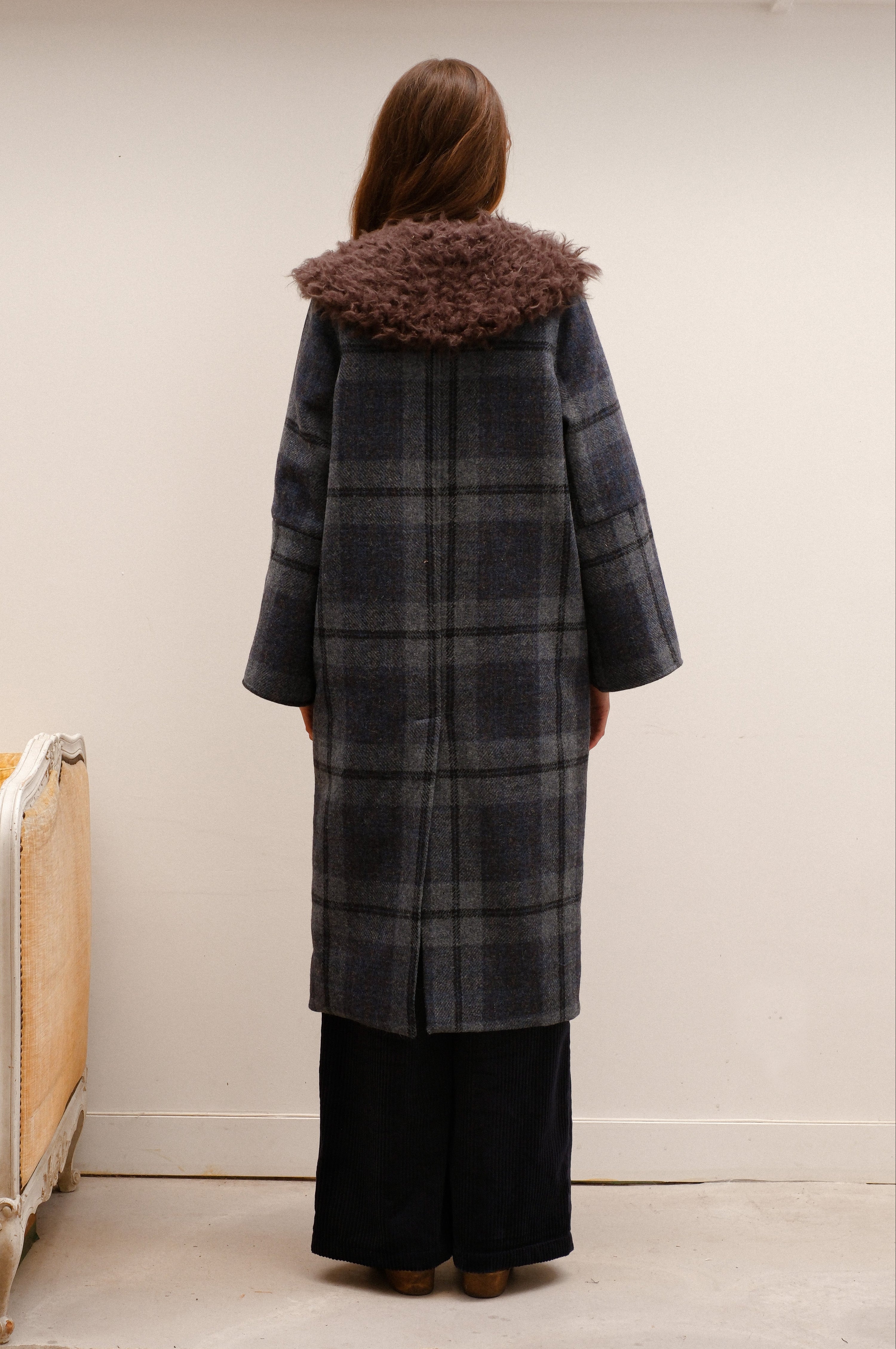 Mystery! Coat, tartan