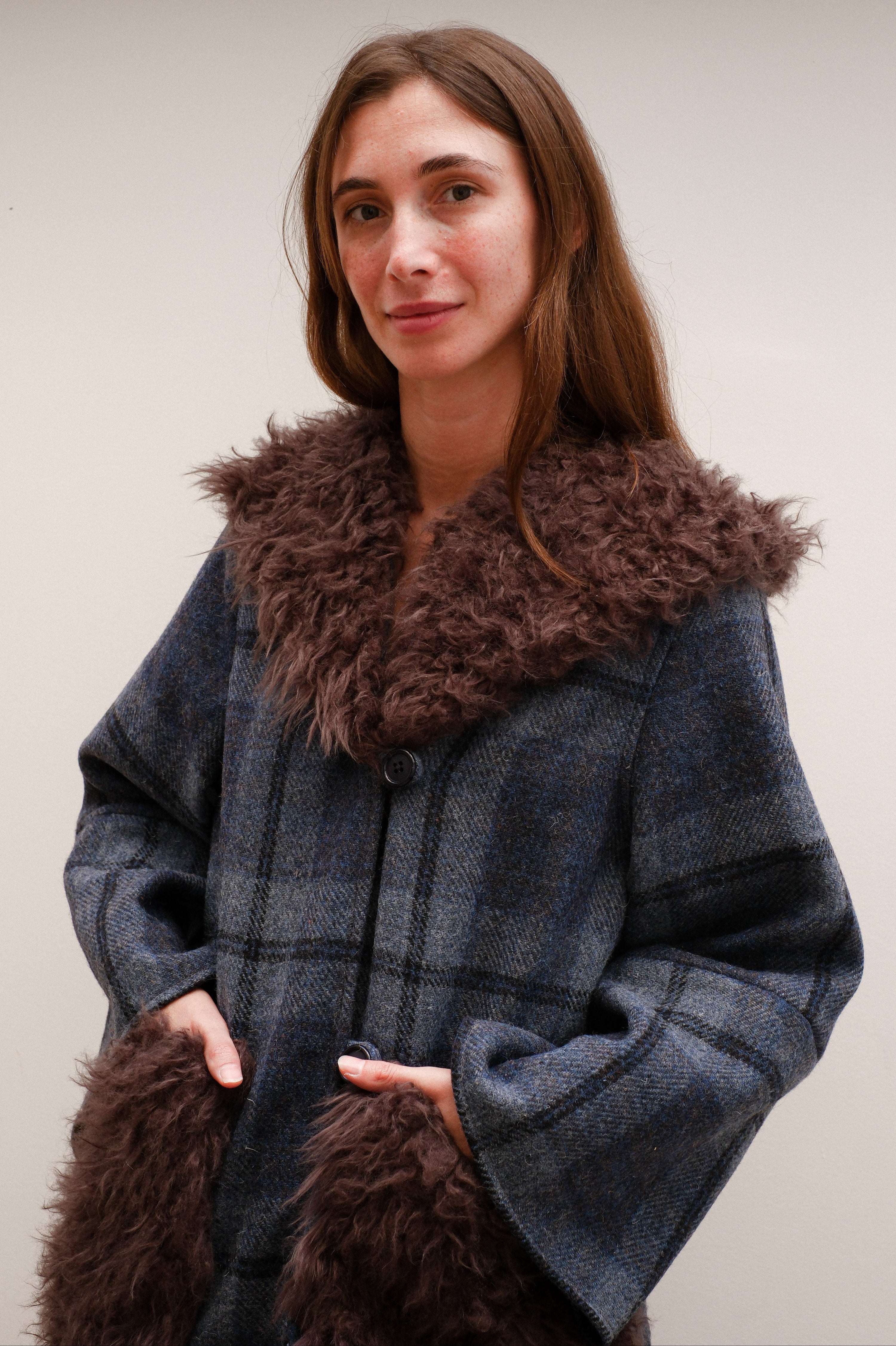 Mystery! Coat, tartan